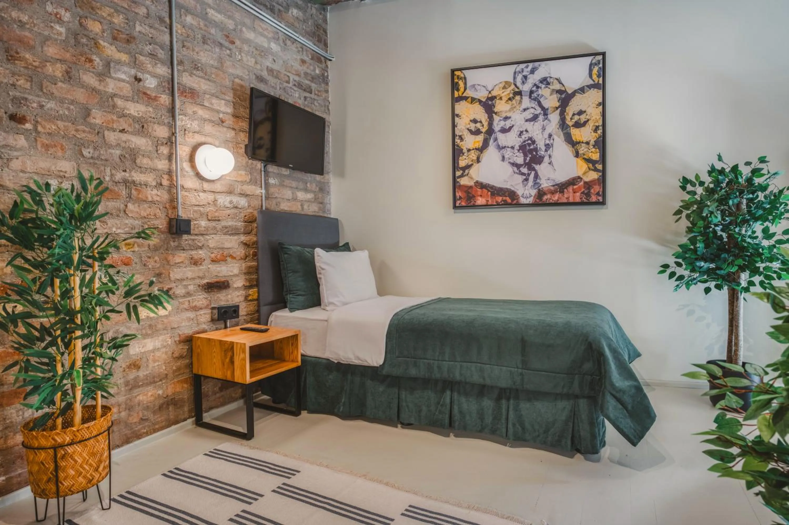 Bed in Novus Pera Hotel