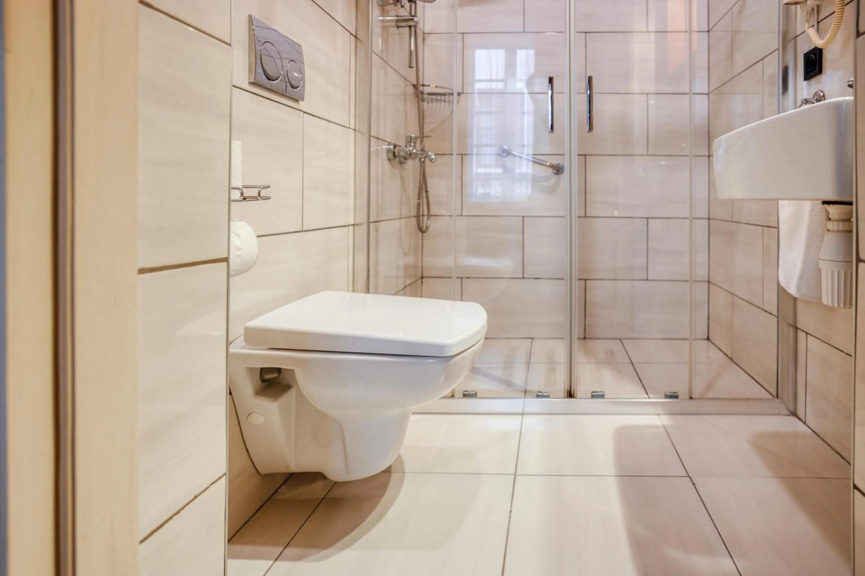 Shower in Novus Pera Hotel