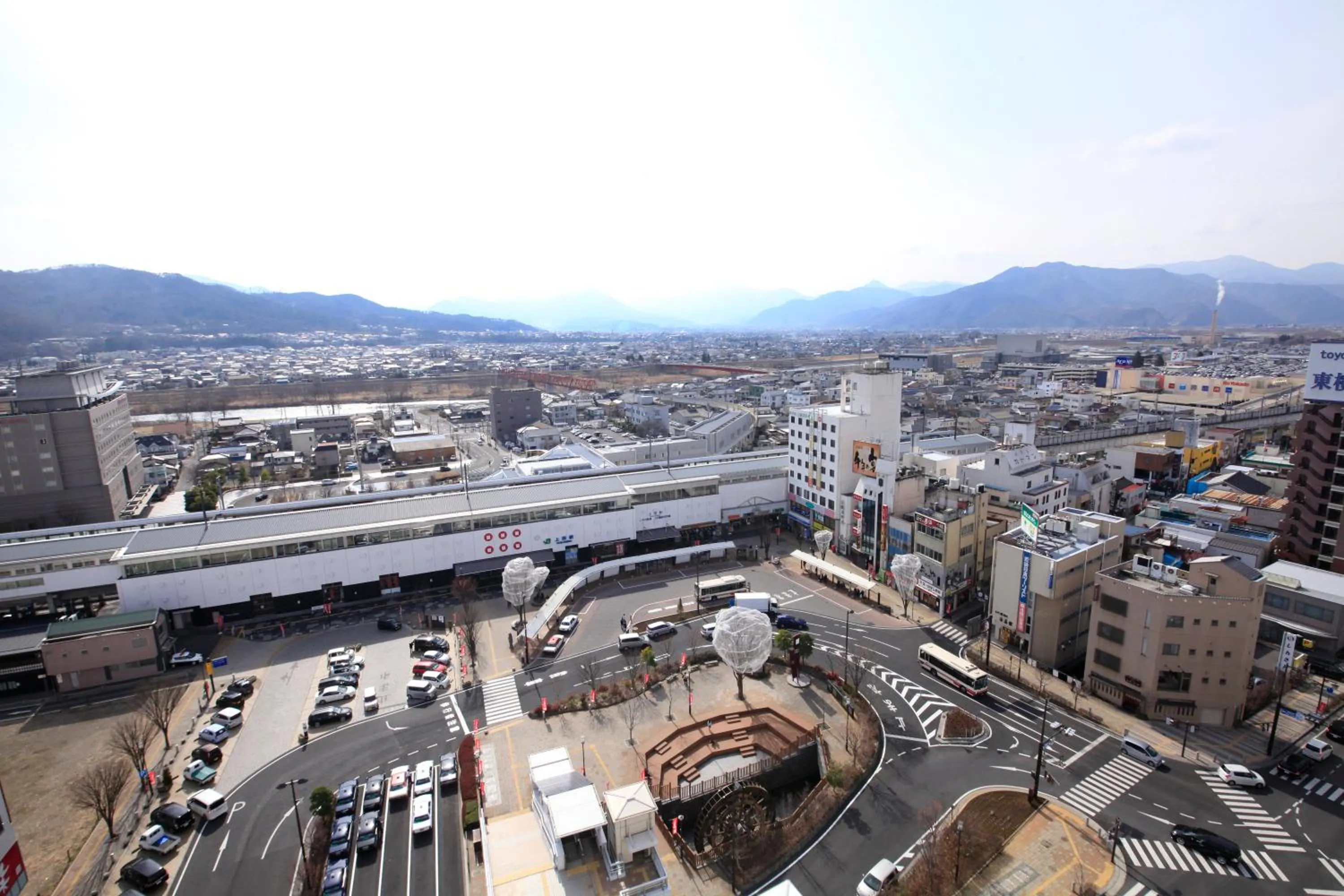 Bird's eye view in Sotetsu Fresa Inn Nagano-Ueda