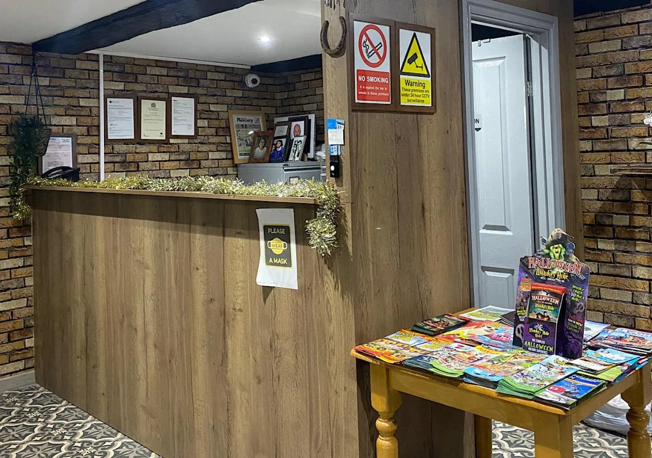 Lobby or reception in The Town Hotel