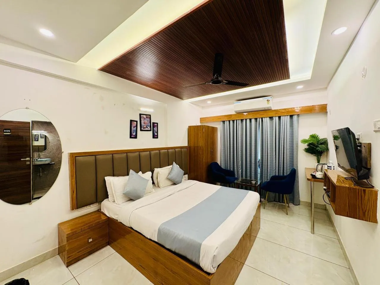 Bed in Rajdhani Resort Lonavala