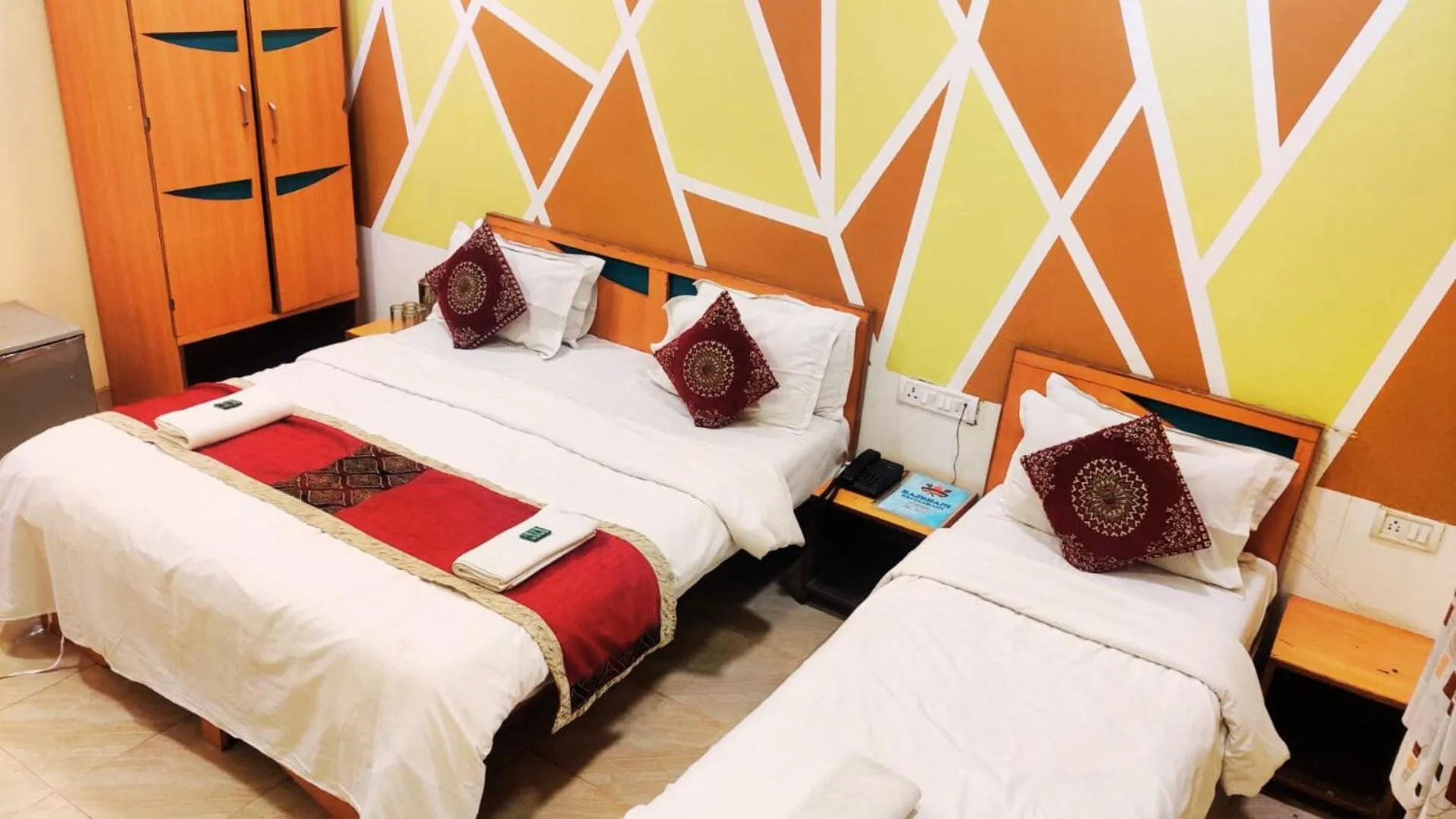 Bedroom, Bed in Rajdhani Resort Lonavala