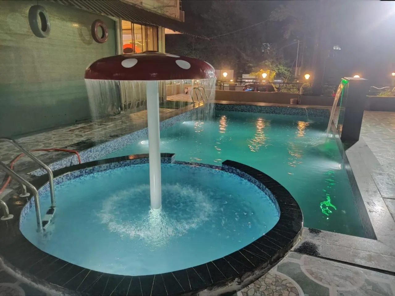 Swimming pool in Rajdhani Resort Lonavala