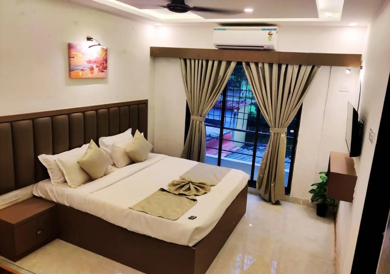 View (from property/room), Bed in Rajdhani Resort Lonavala