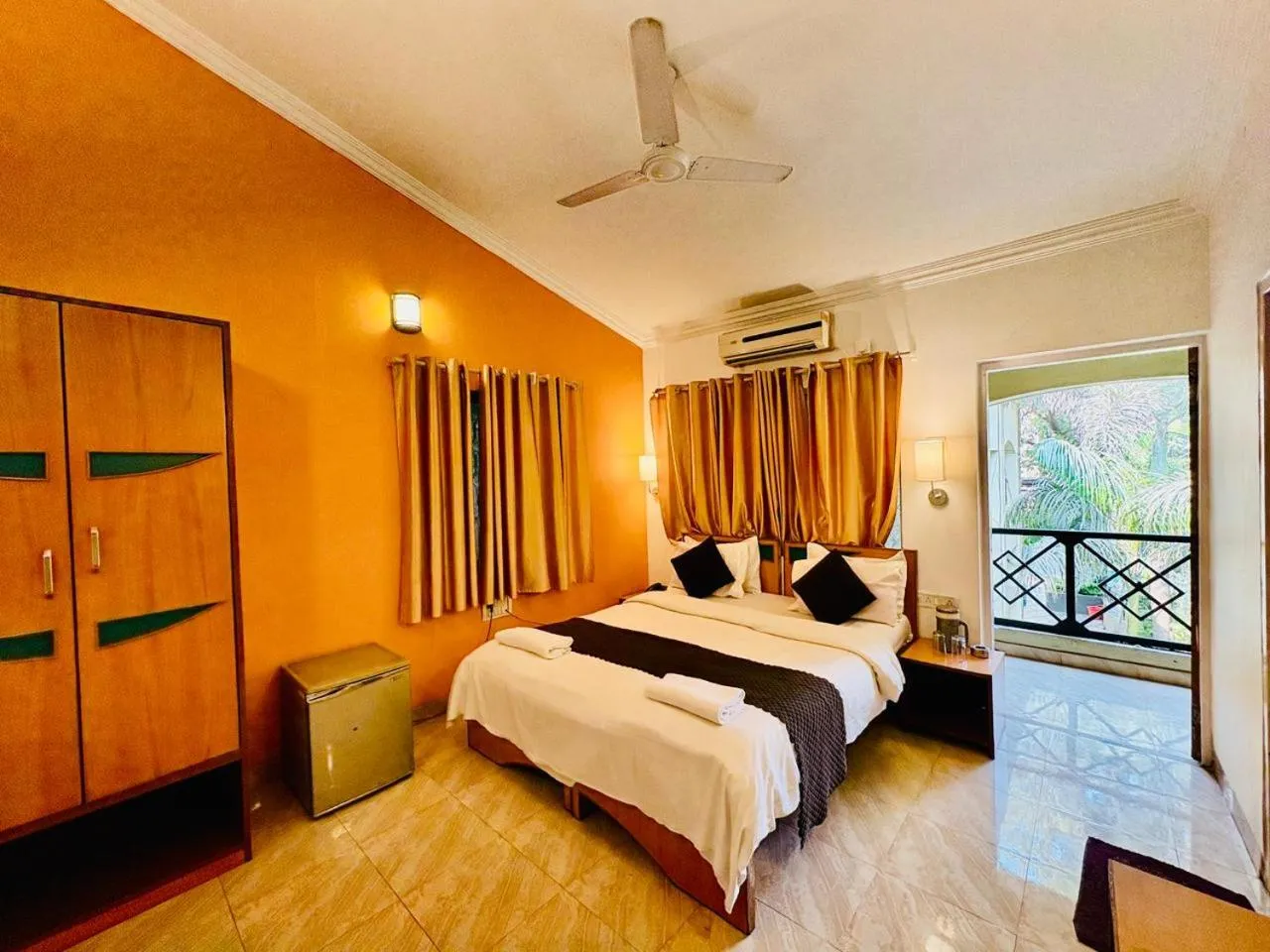 Bed in Rajdhani Resort Lonavala