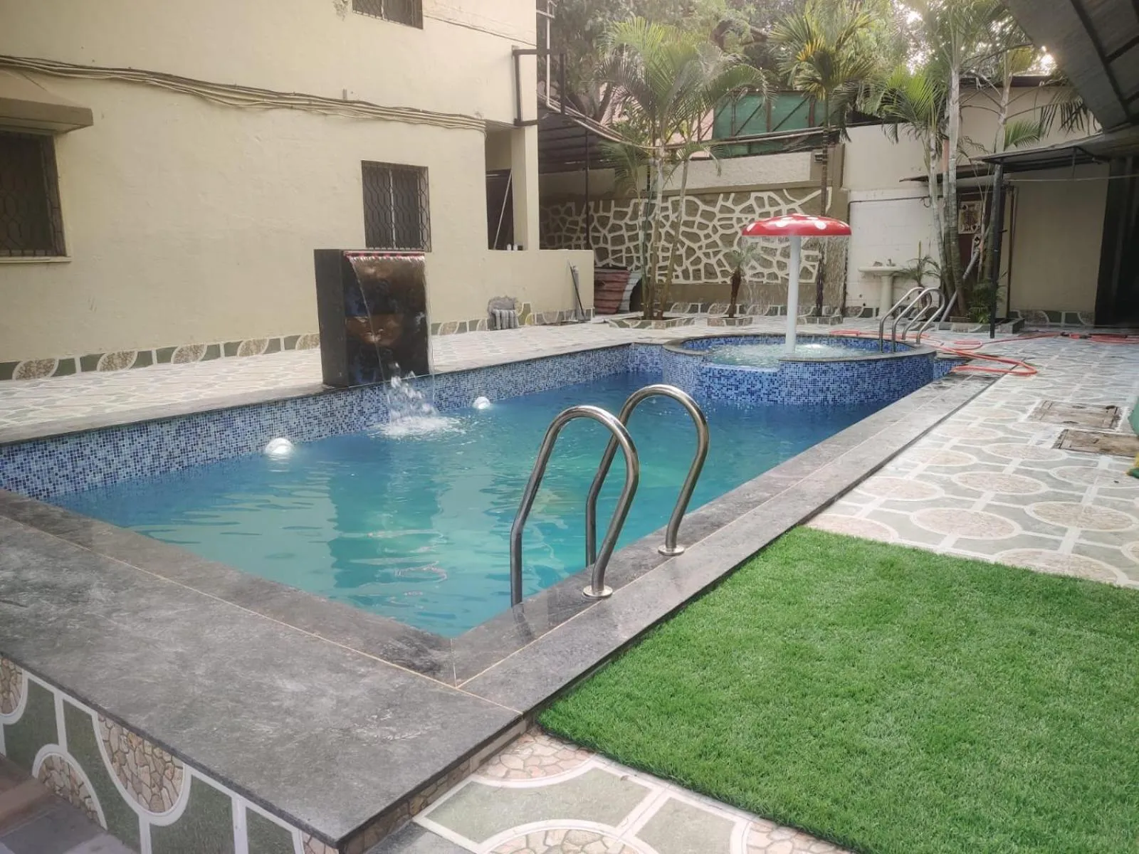 Swimming pool in Rajdhani Resort Lonavala