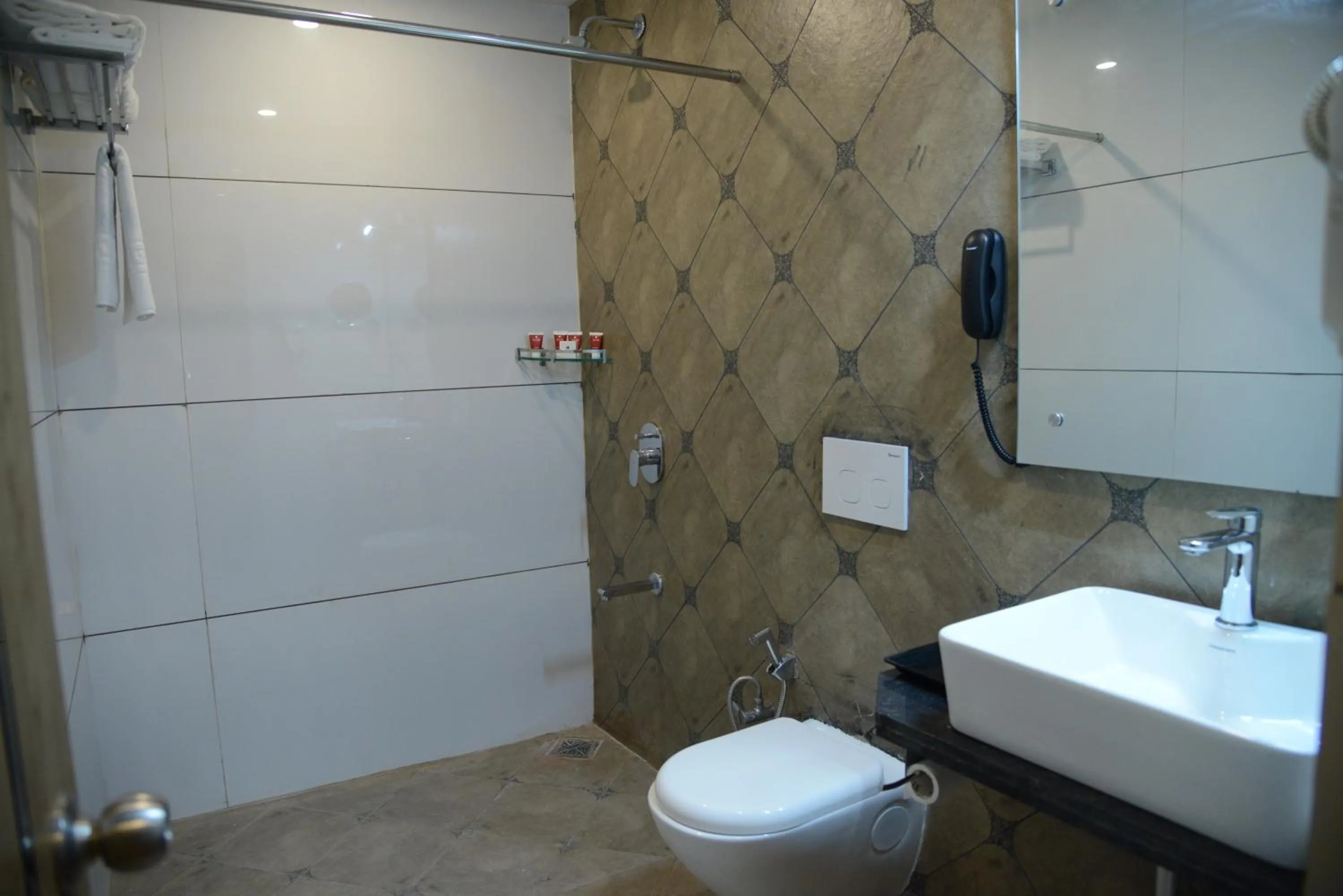 Bathroom in Lords Inn Jamnagar -Motikhavdi