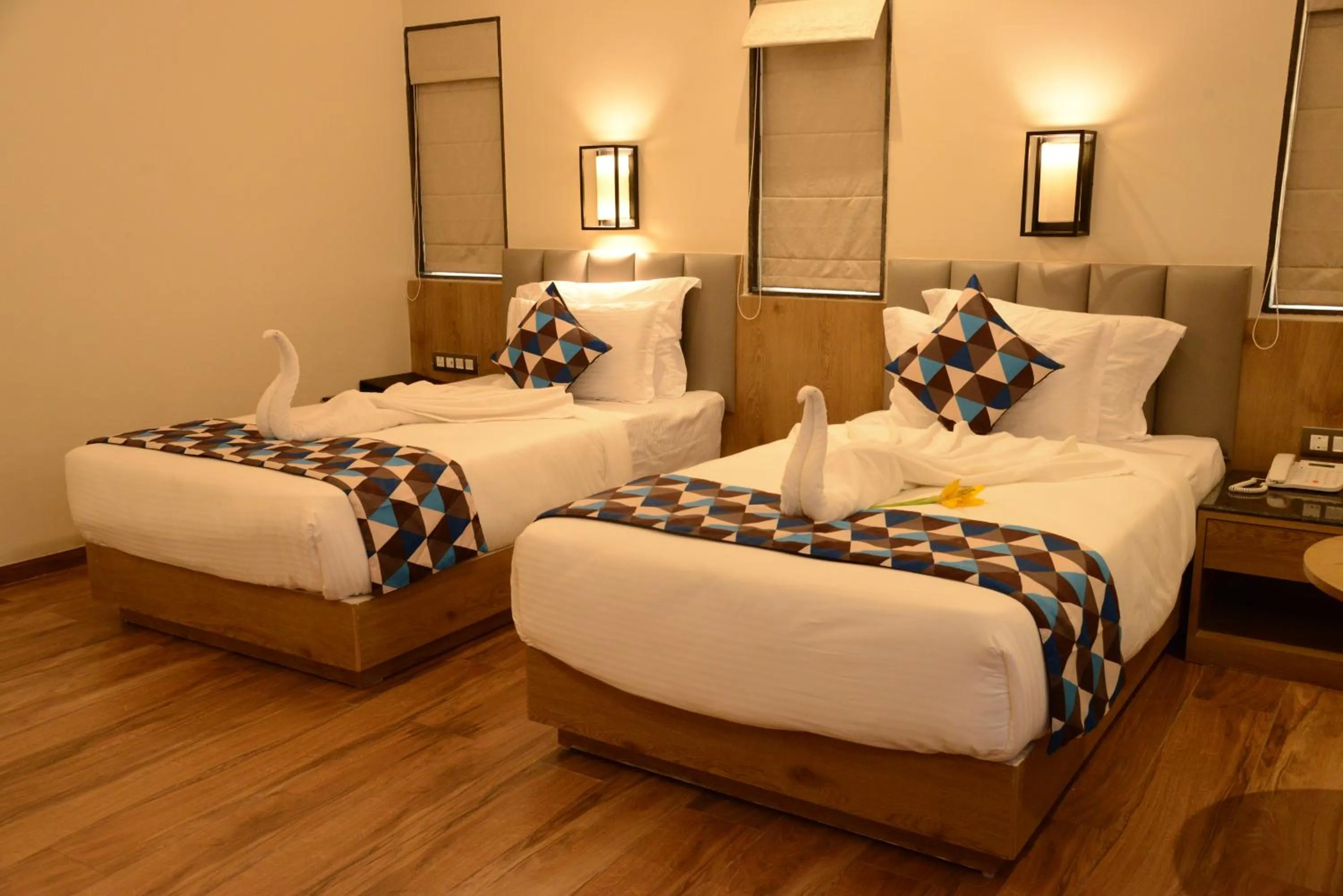 Bed in Lords Inn Jamnagar -Motikhavdi