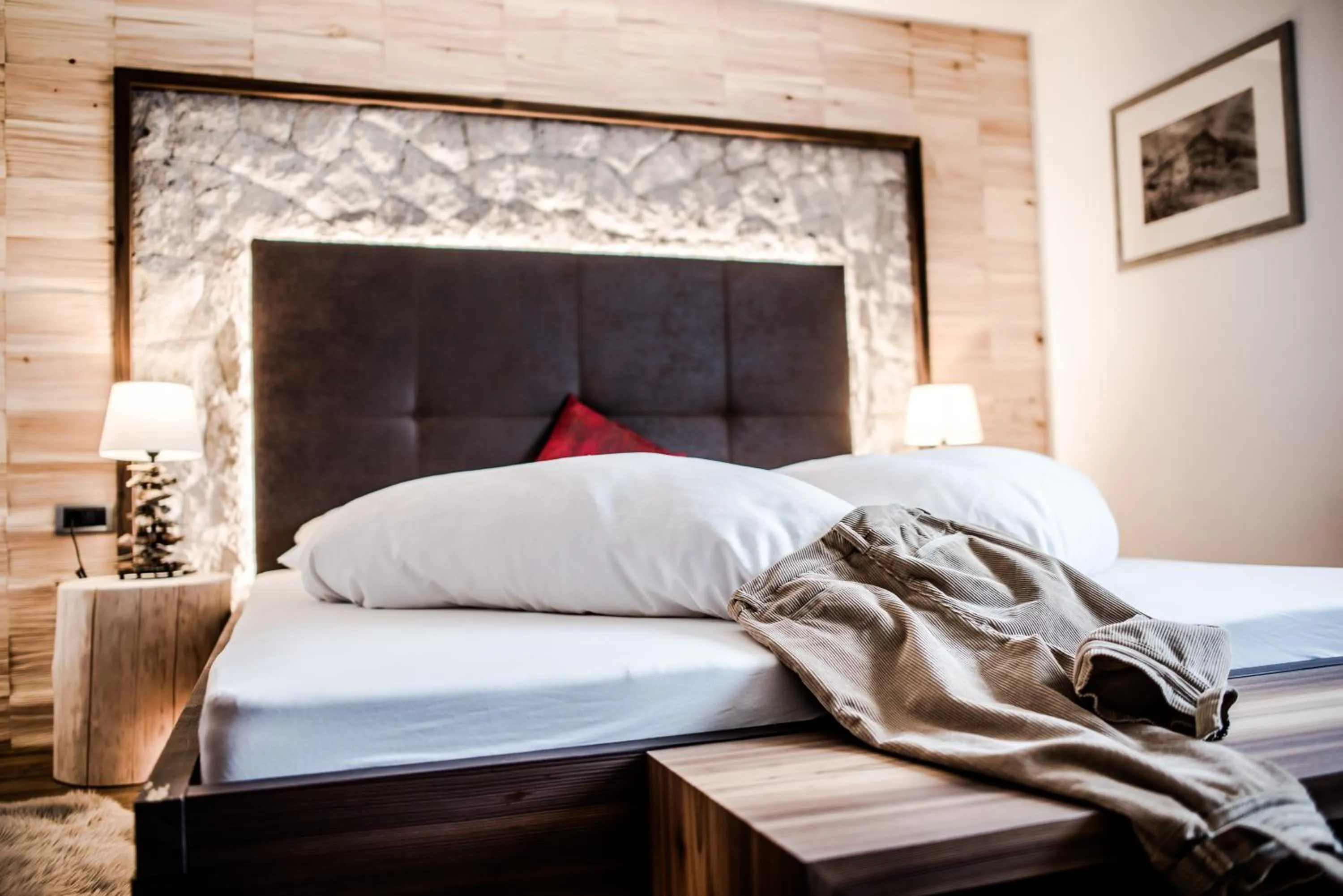 Bed in Garni Residence Soraiser