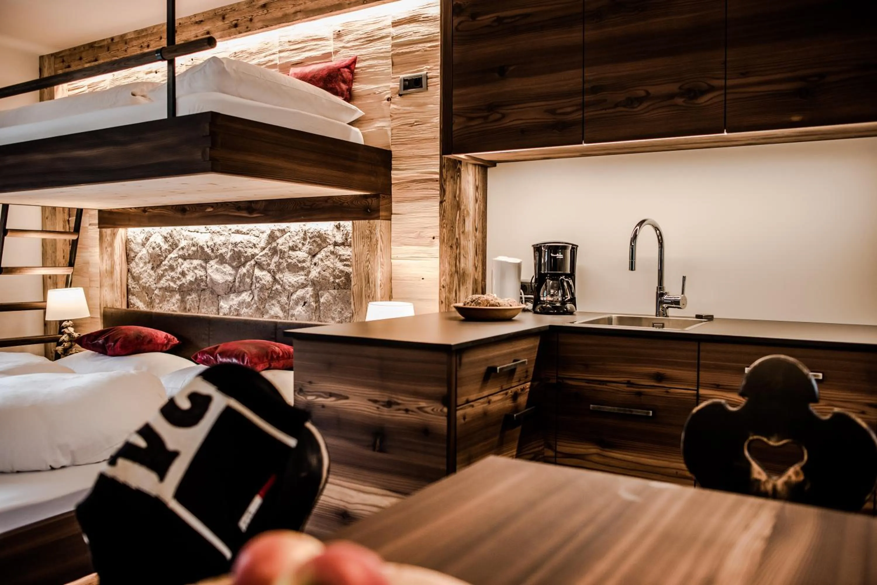 Bed in Garni Residence Soraiser