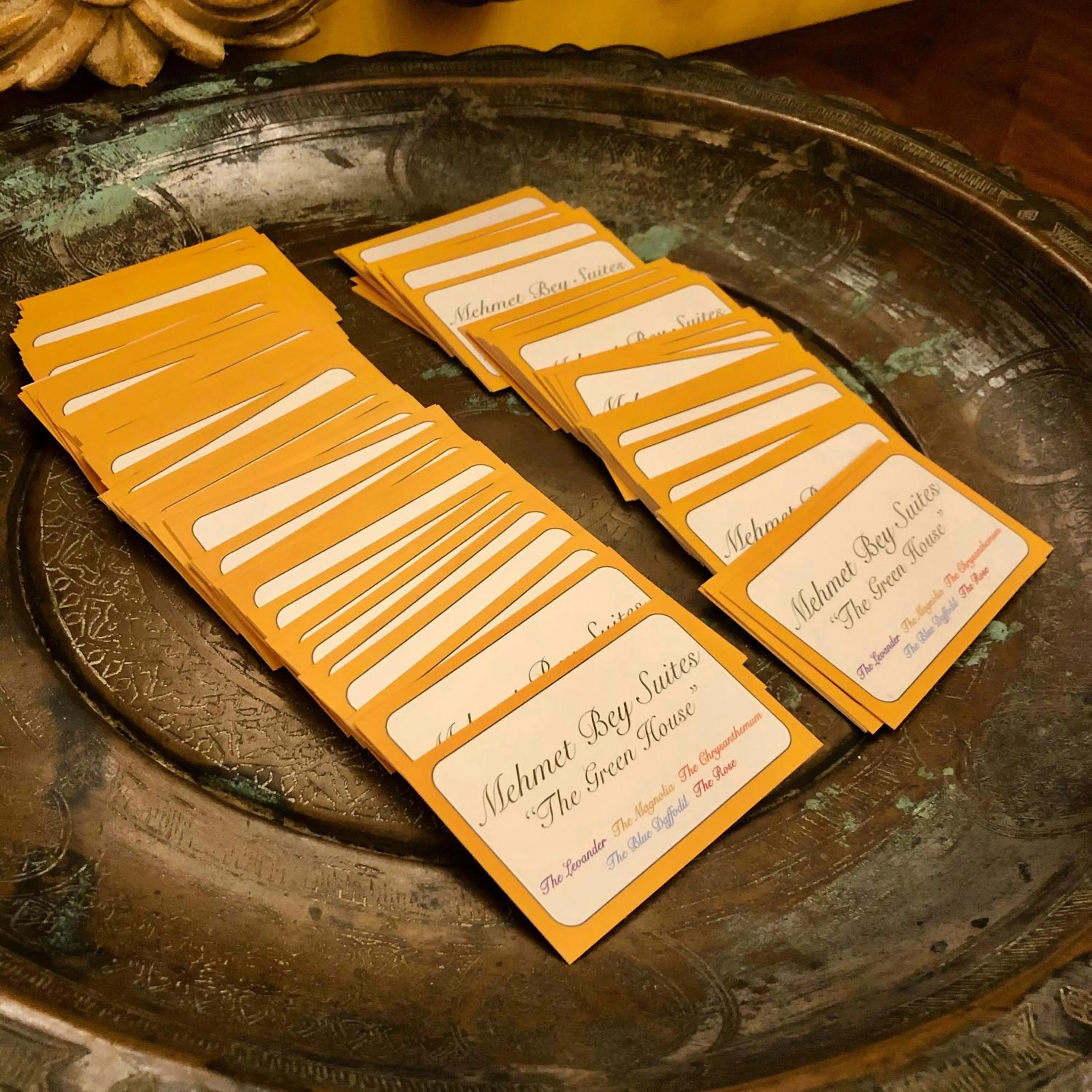 Logo/Certificate/Sign in Mehmet Bey Suites