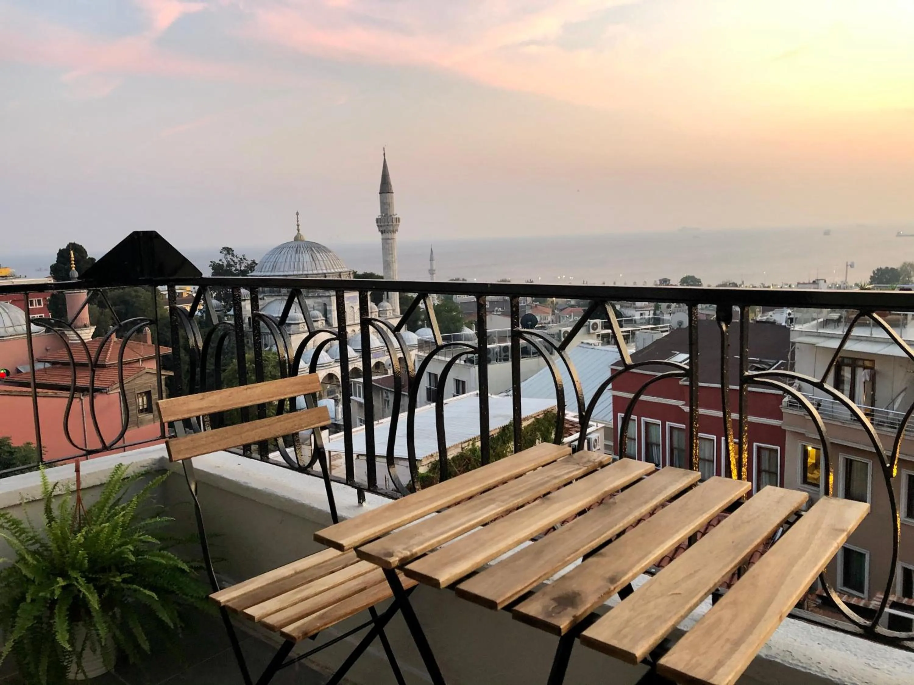 Balcony/Terrace in Mehmet Bey Suites