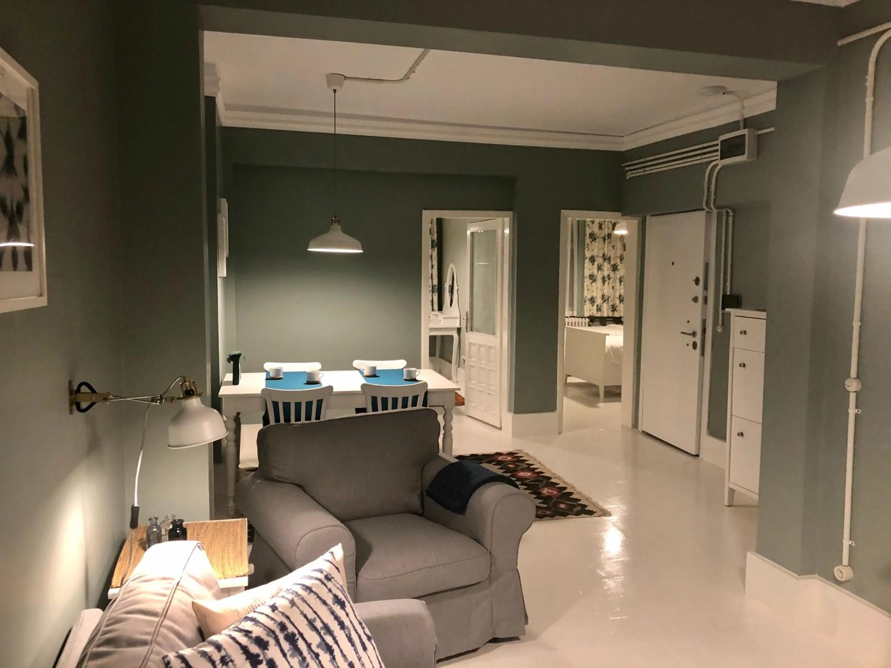 Living room in Mehmet Bey Suites