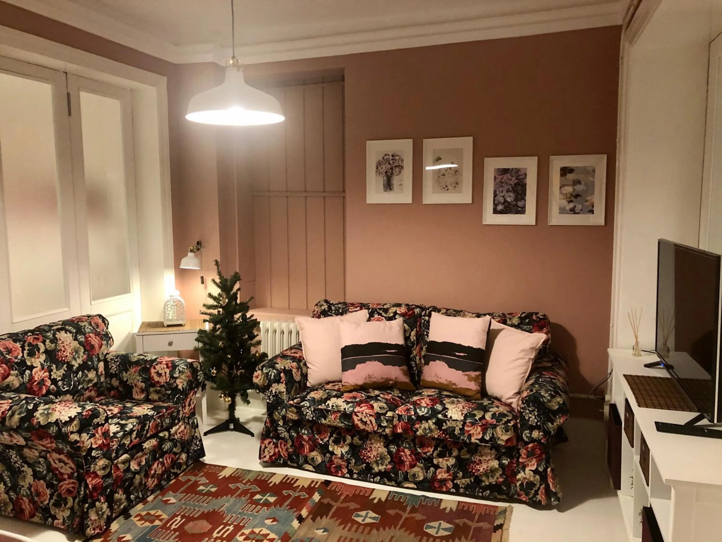 Living room in Mehmet Bey Suites