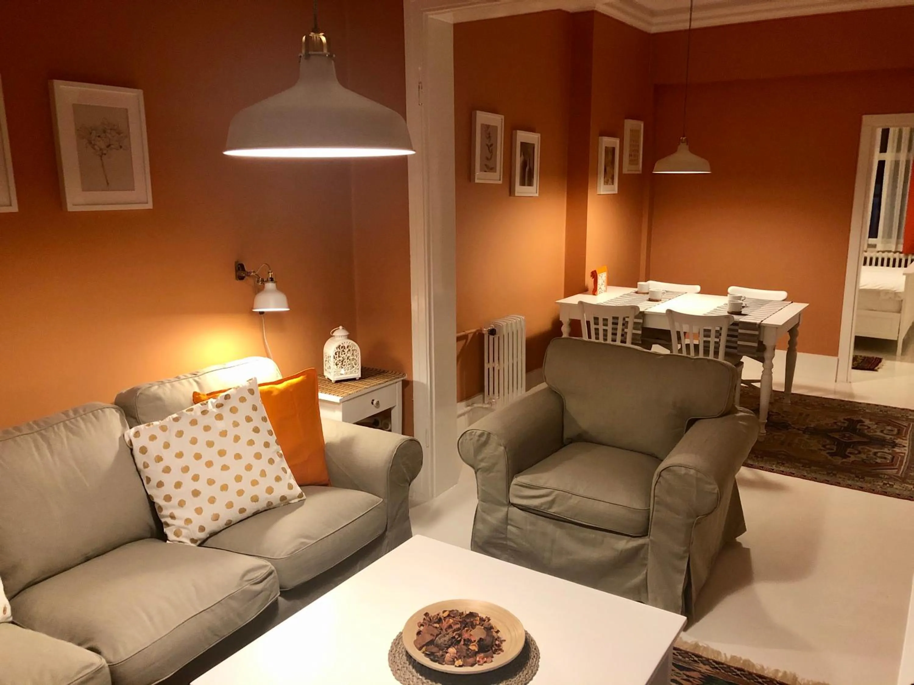 Living room in Mehmet Bey Suites