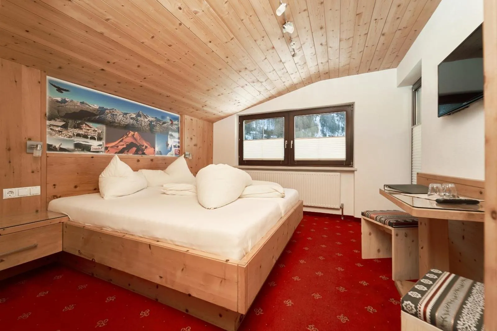 Bed in Gästehaus Judith