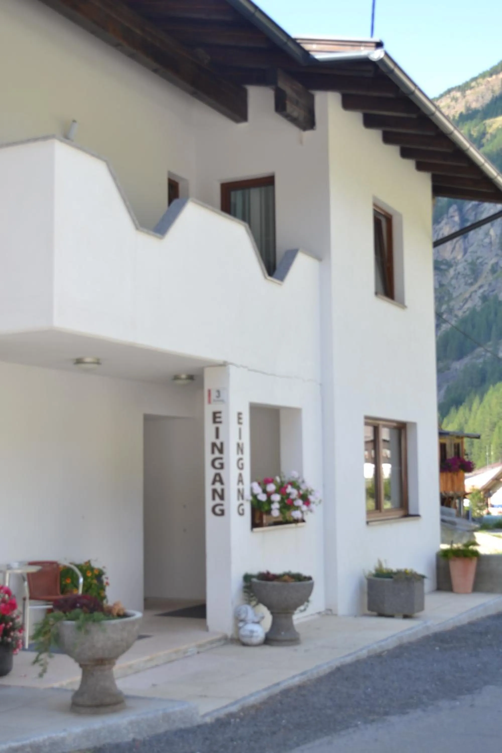 Property building in Gästehaus Judith