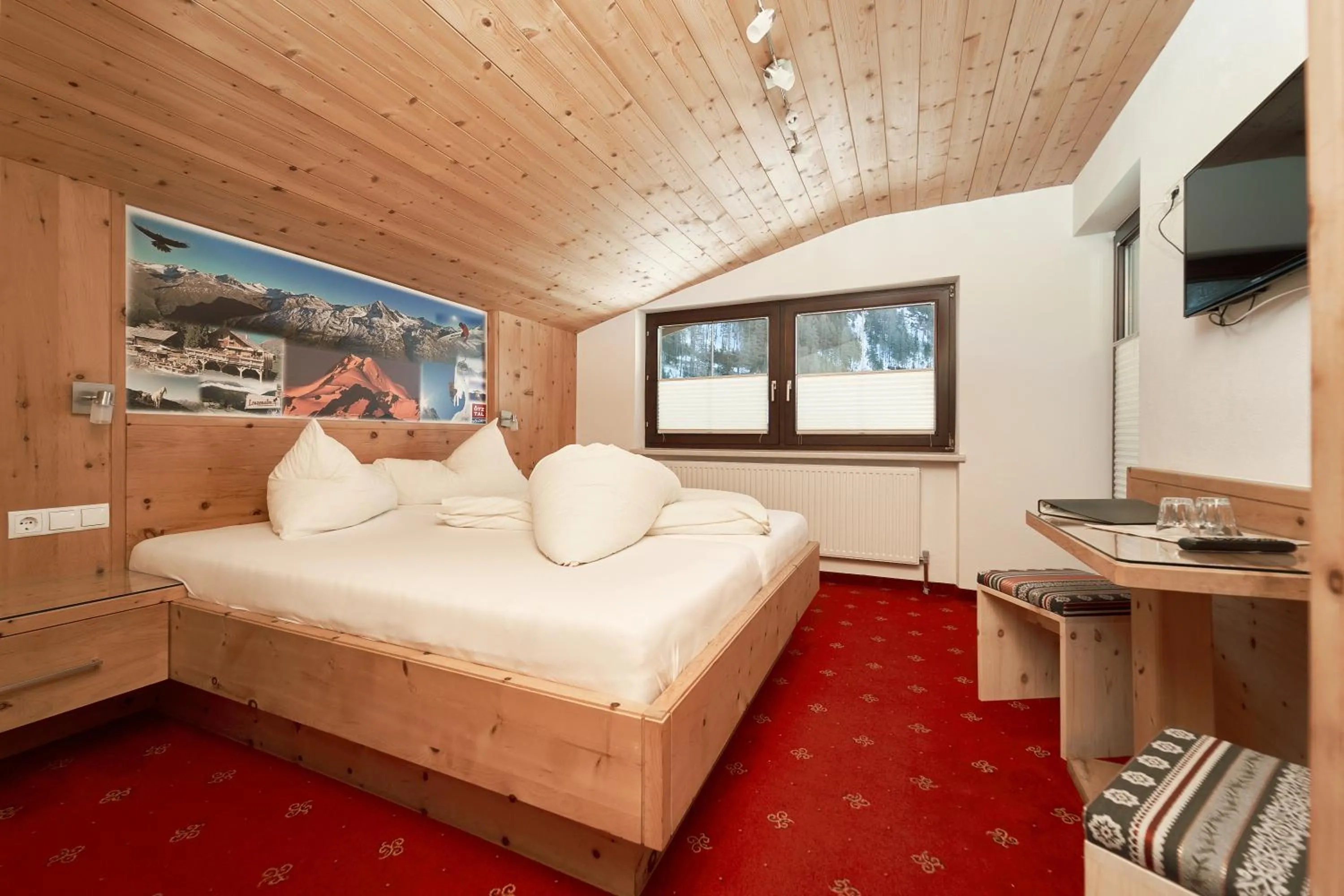 Bed in Gästehaus Judith