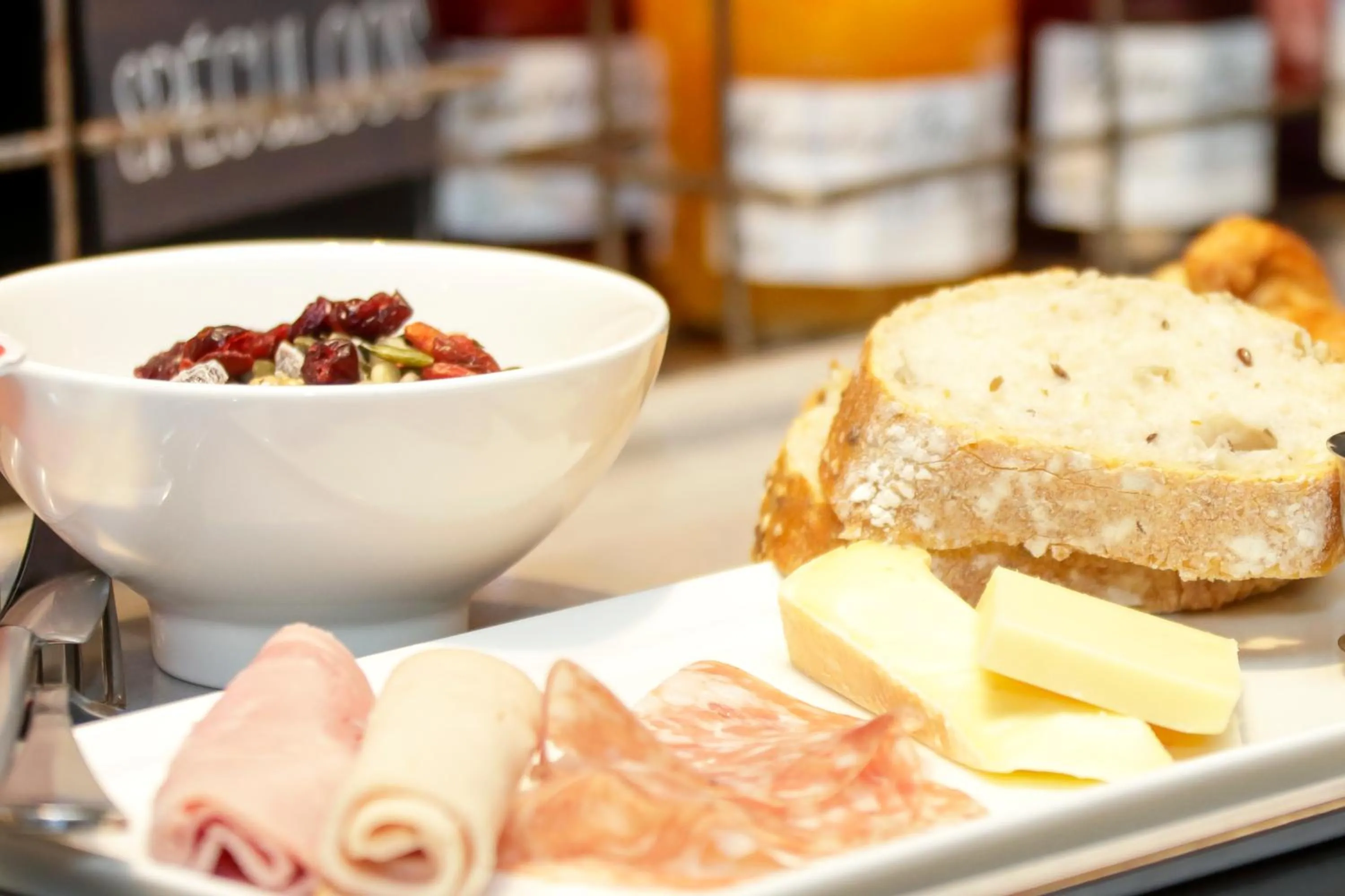 Buffet breakfast in ibis Dole Sud Choisey