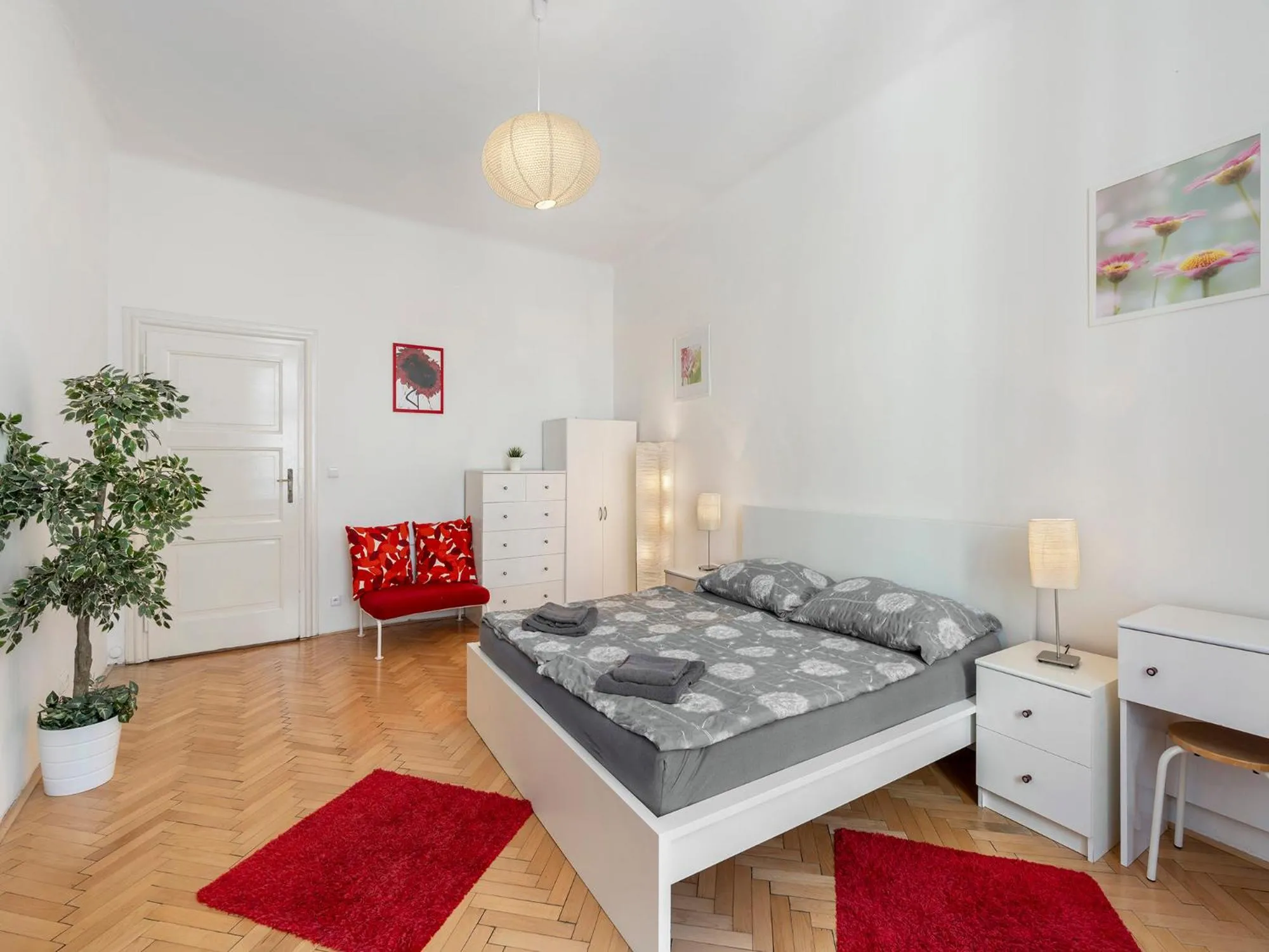 Bed in Old Town Home Prague
