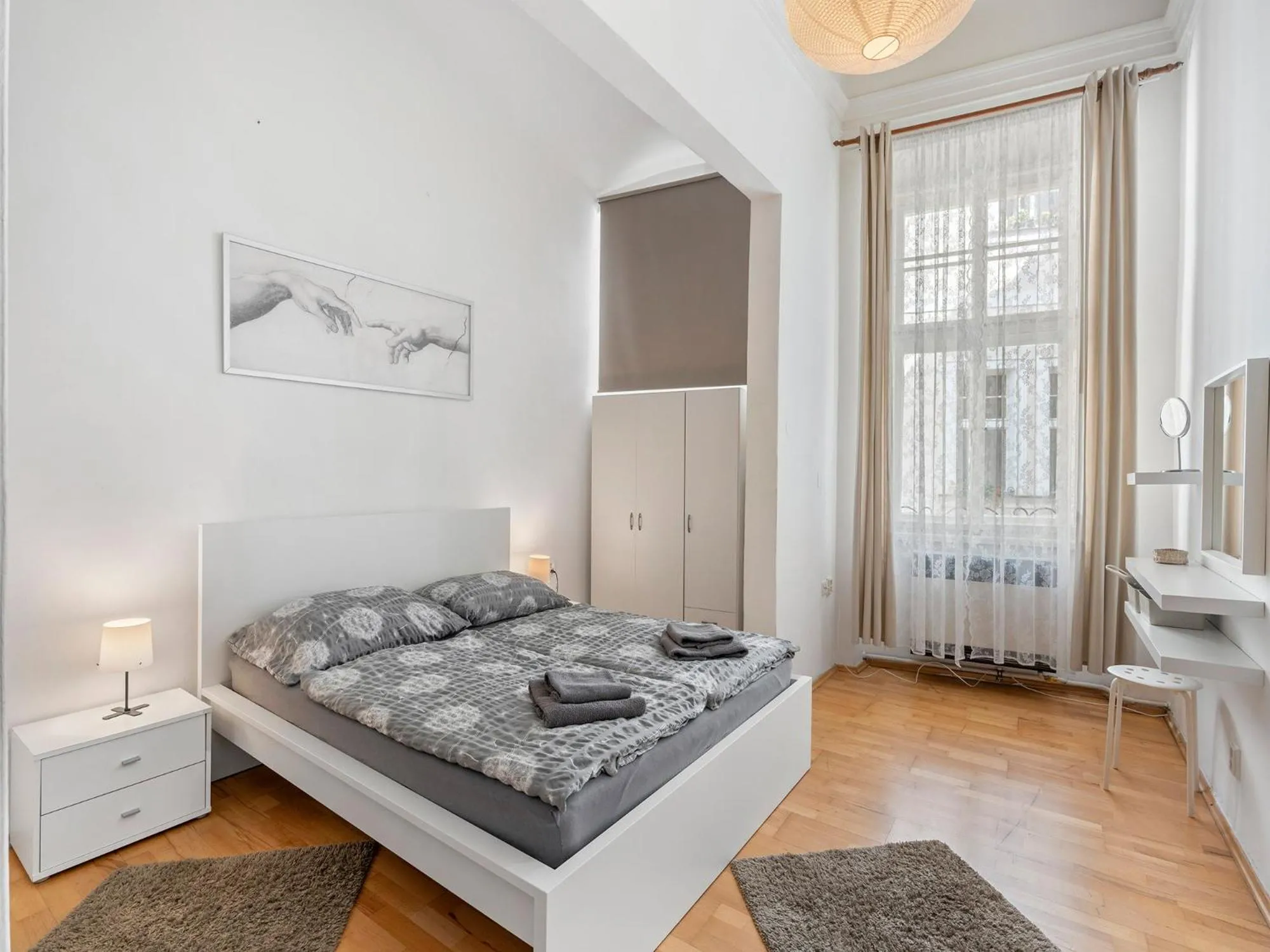 Bed in Old Town Home Prague