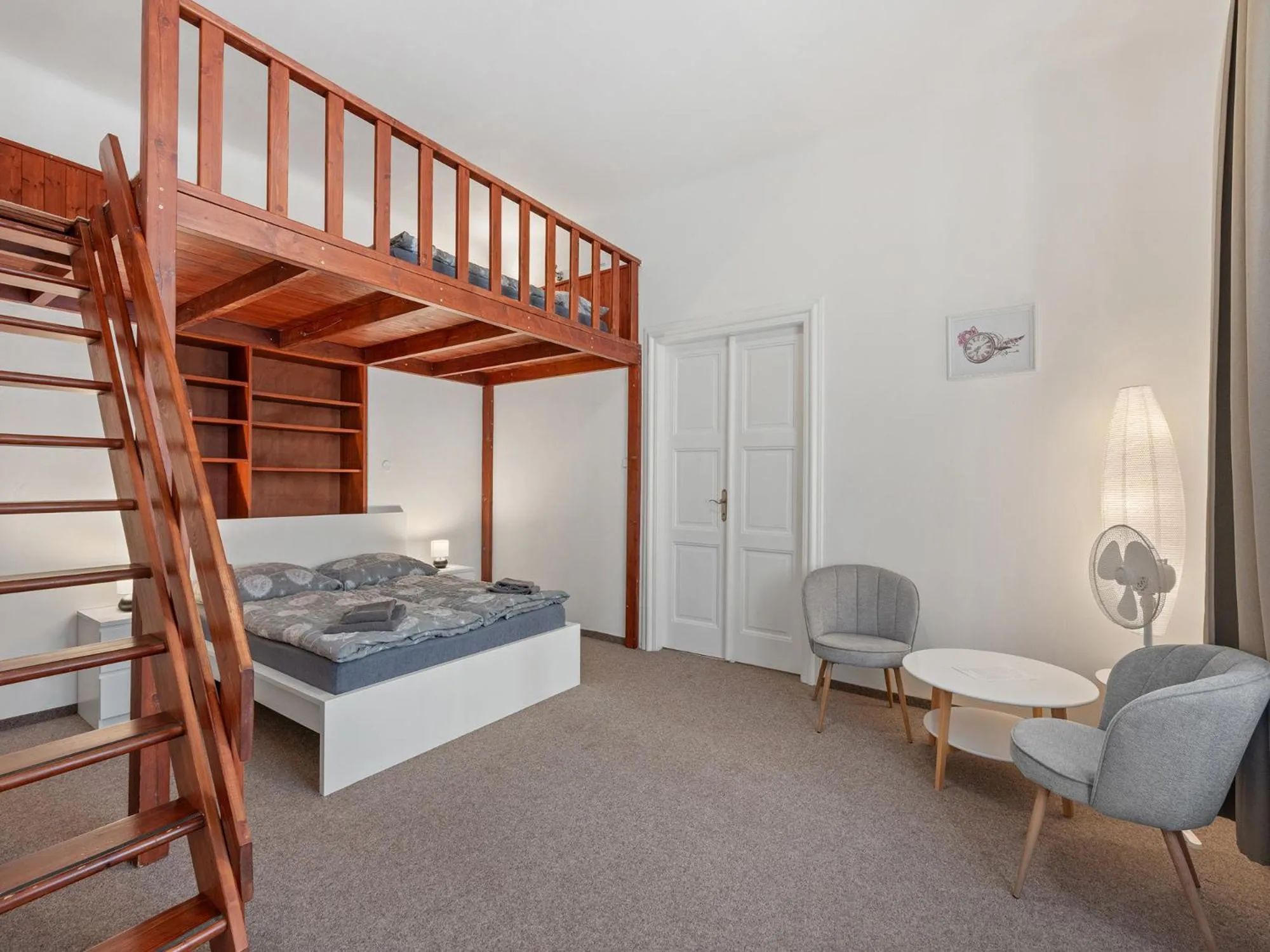 Bed in Old Town Home Prague