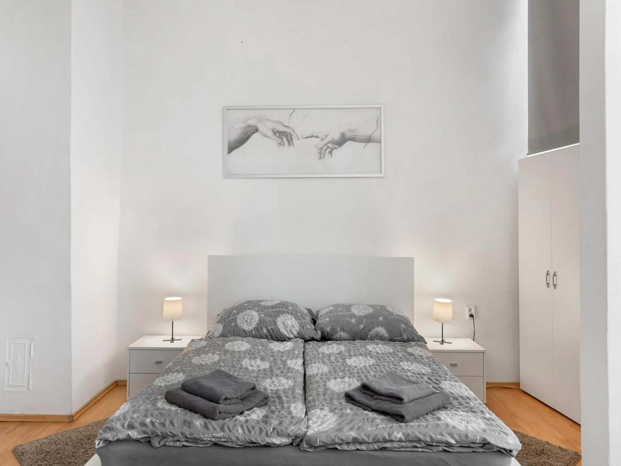 Bed in Old Town Home Prague