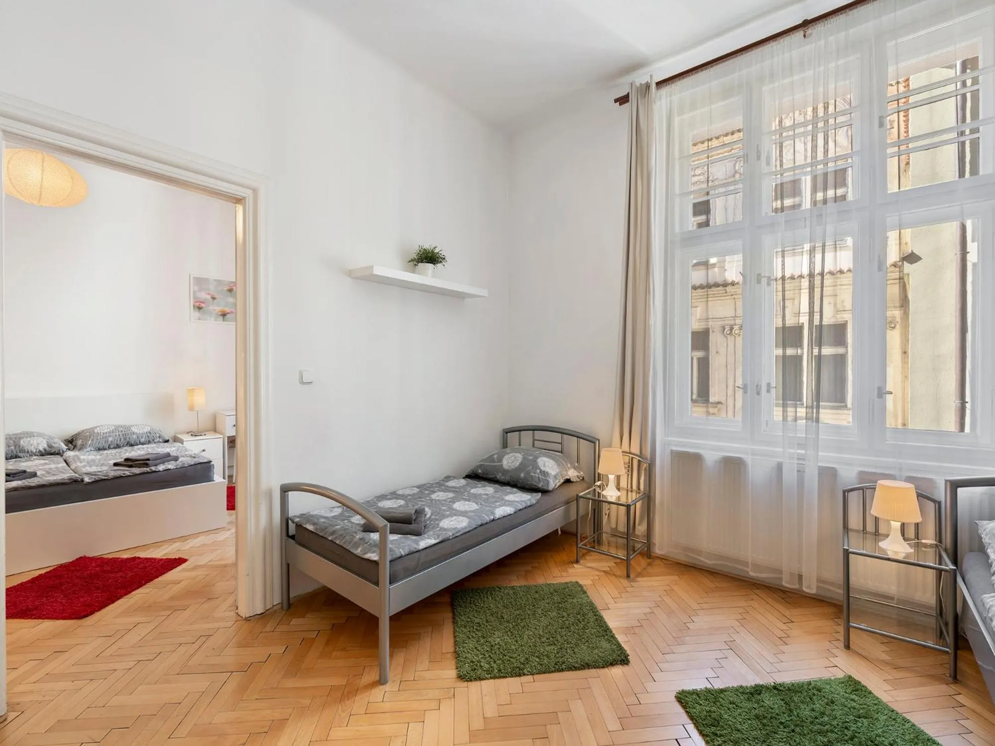 Bed in Old Town Home Prague