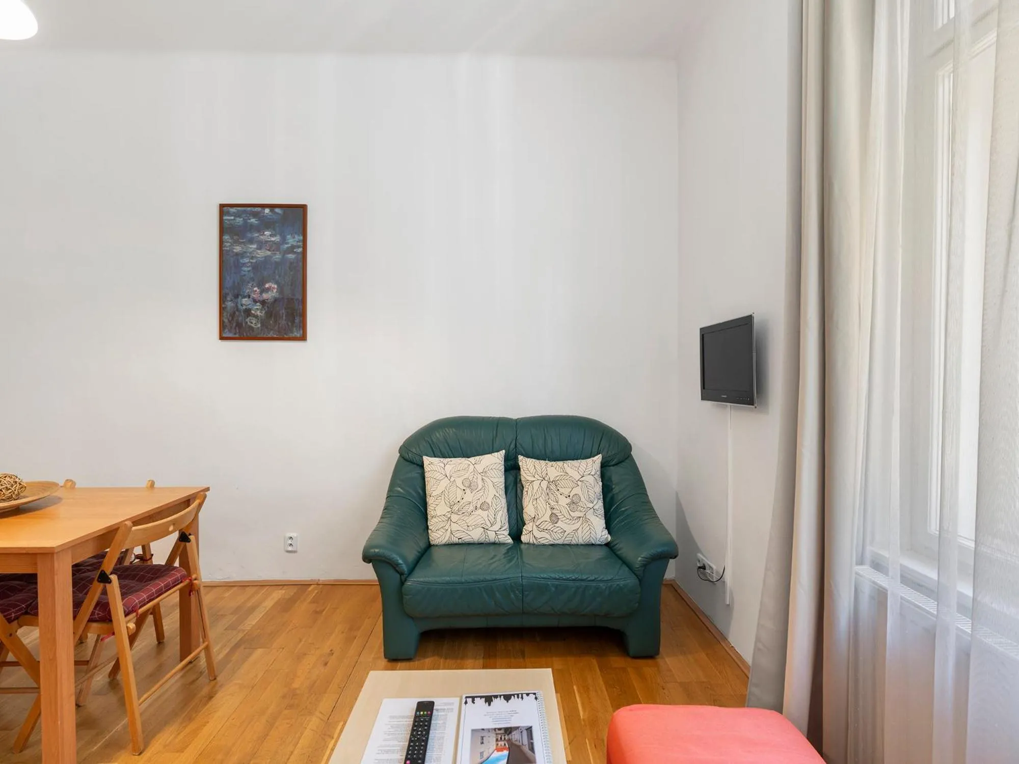 Communal lounge/ TV room in Old Town Home Prague