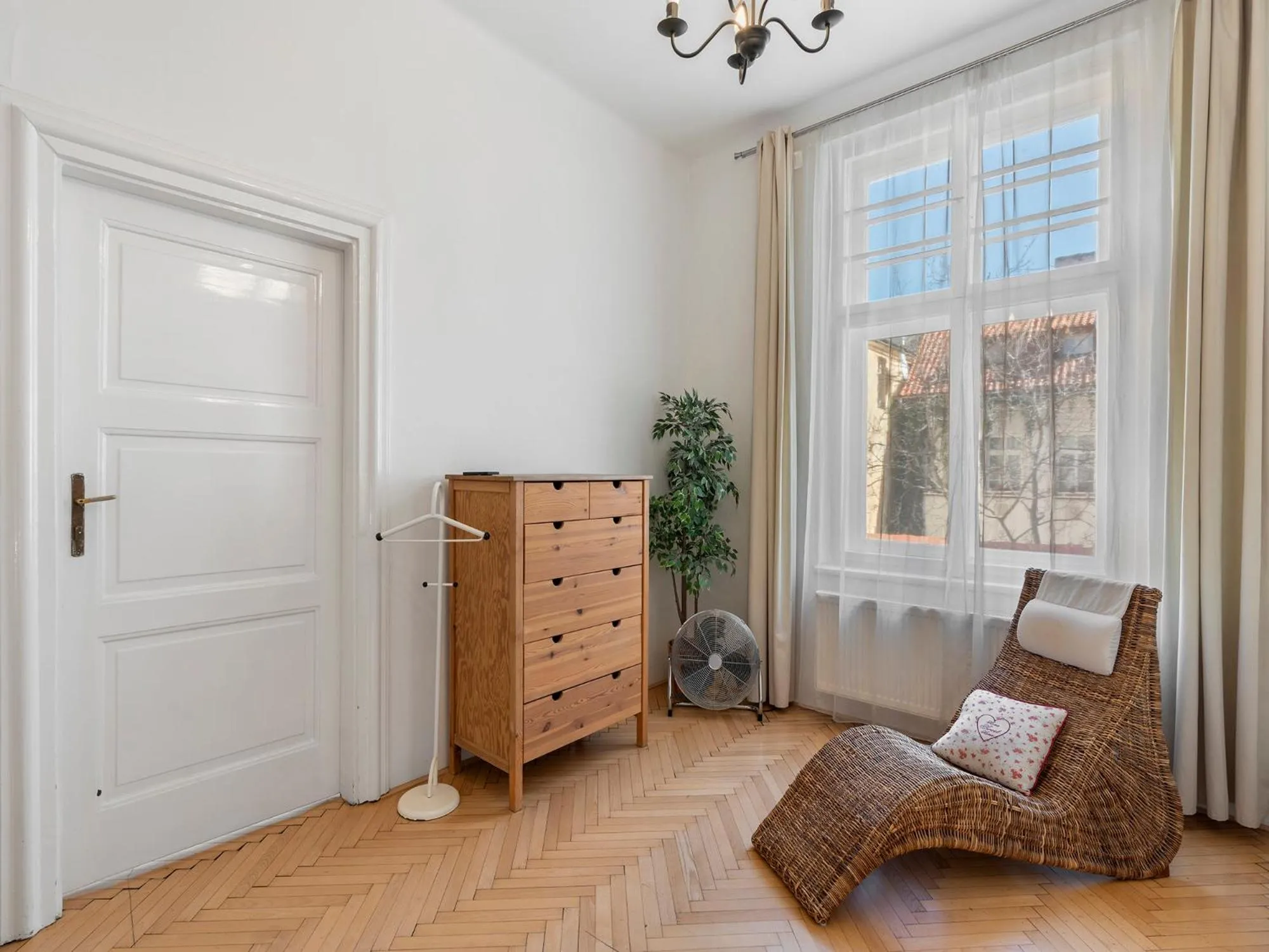 Bedroom in Old Town Home Prague