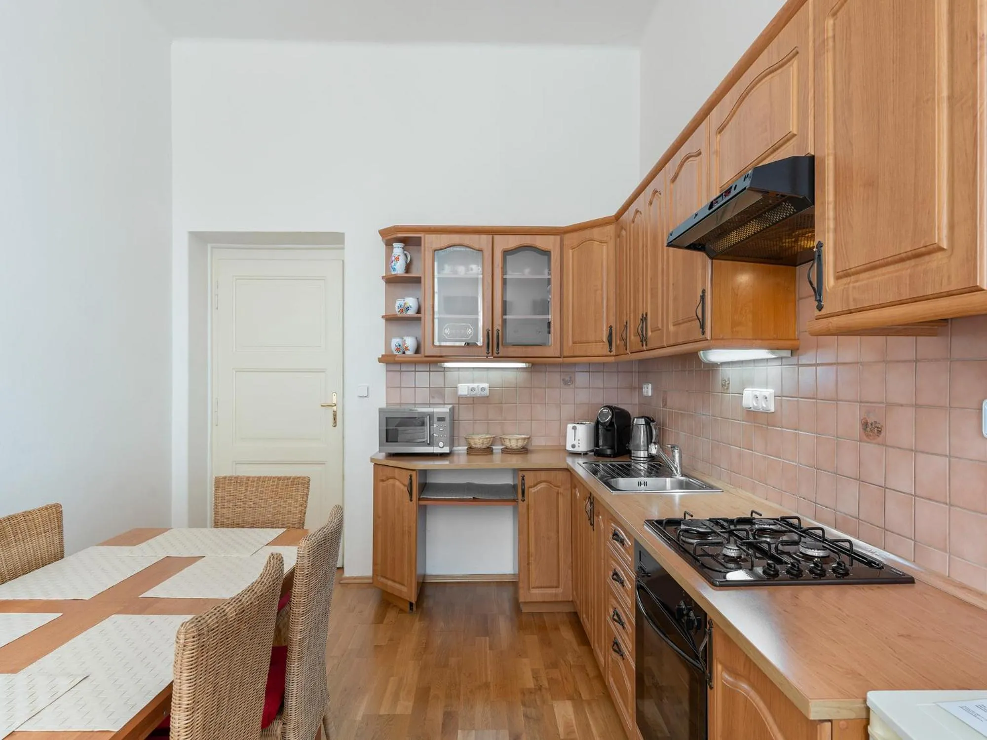 Kitchen or kitchenette in Old Town Home Prague