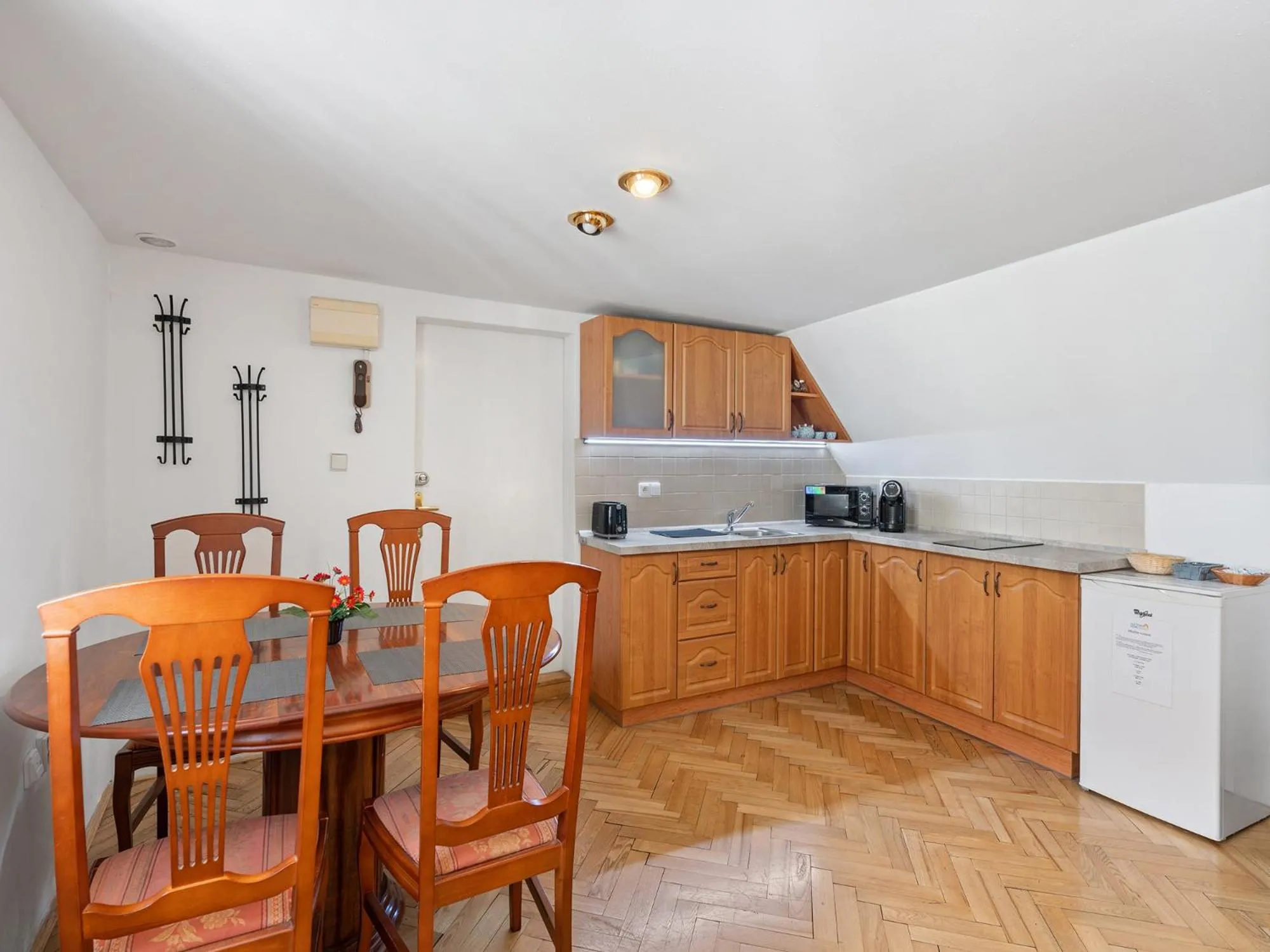 Kitchen or kitchenette in Old Town Home Prague