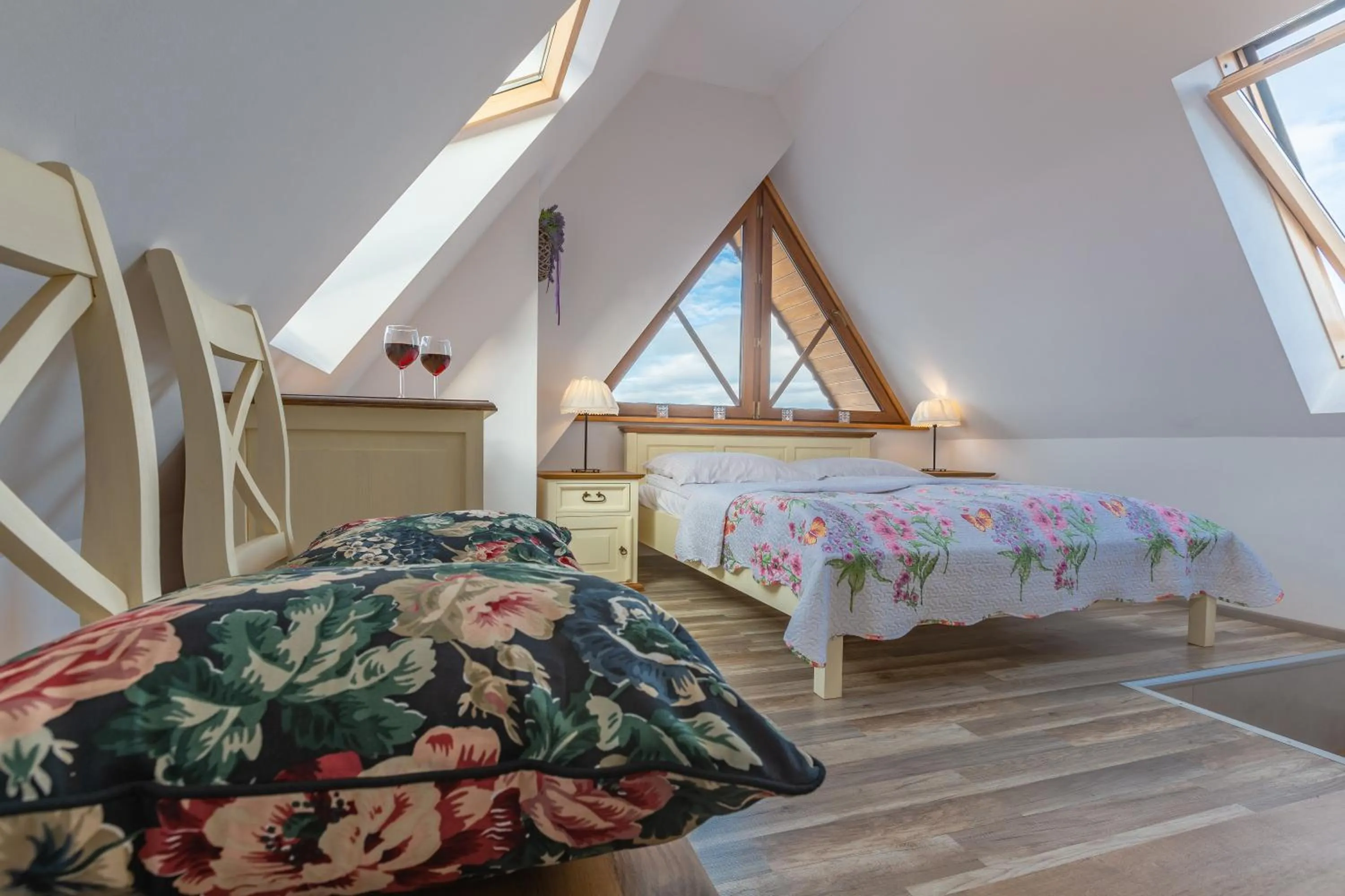 Photo of the whole room, Bed in Willa Borowianka