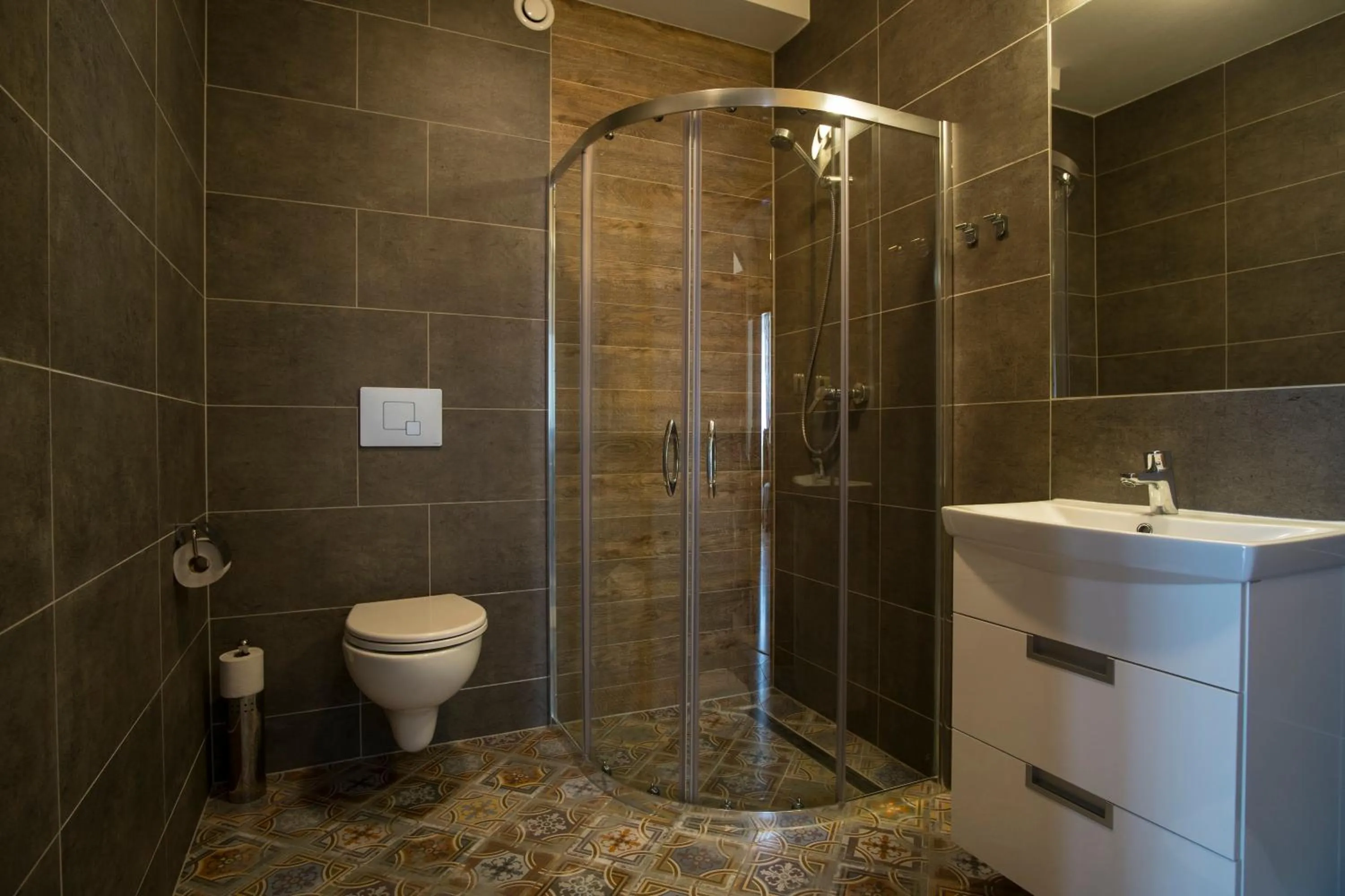 Bathroom in Willa Borowianka