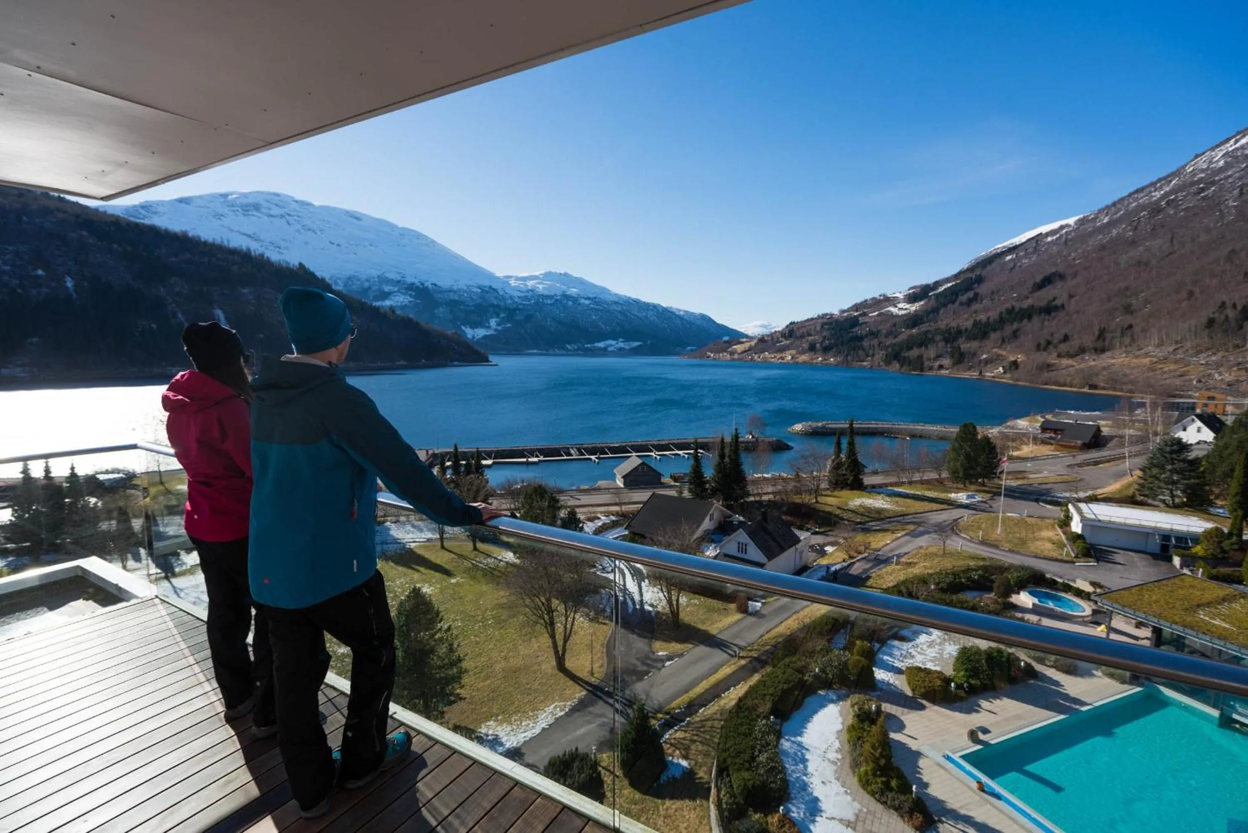 Sea view in Hotel Alexandra Loen