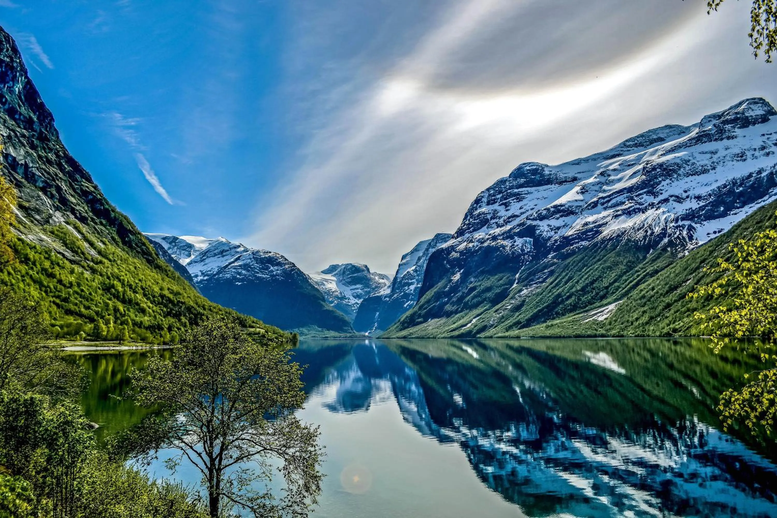 Natural landscape in Hotel Alexandra Loen