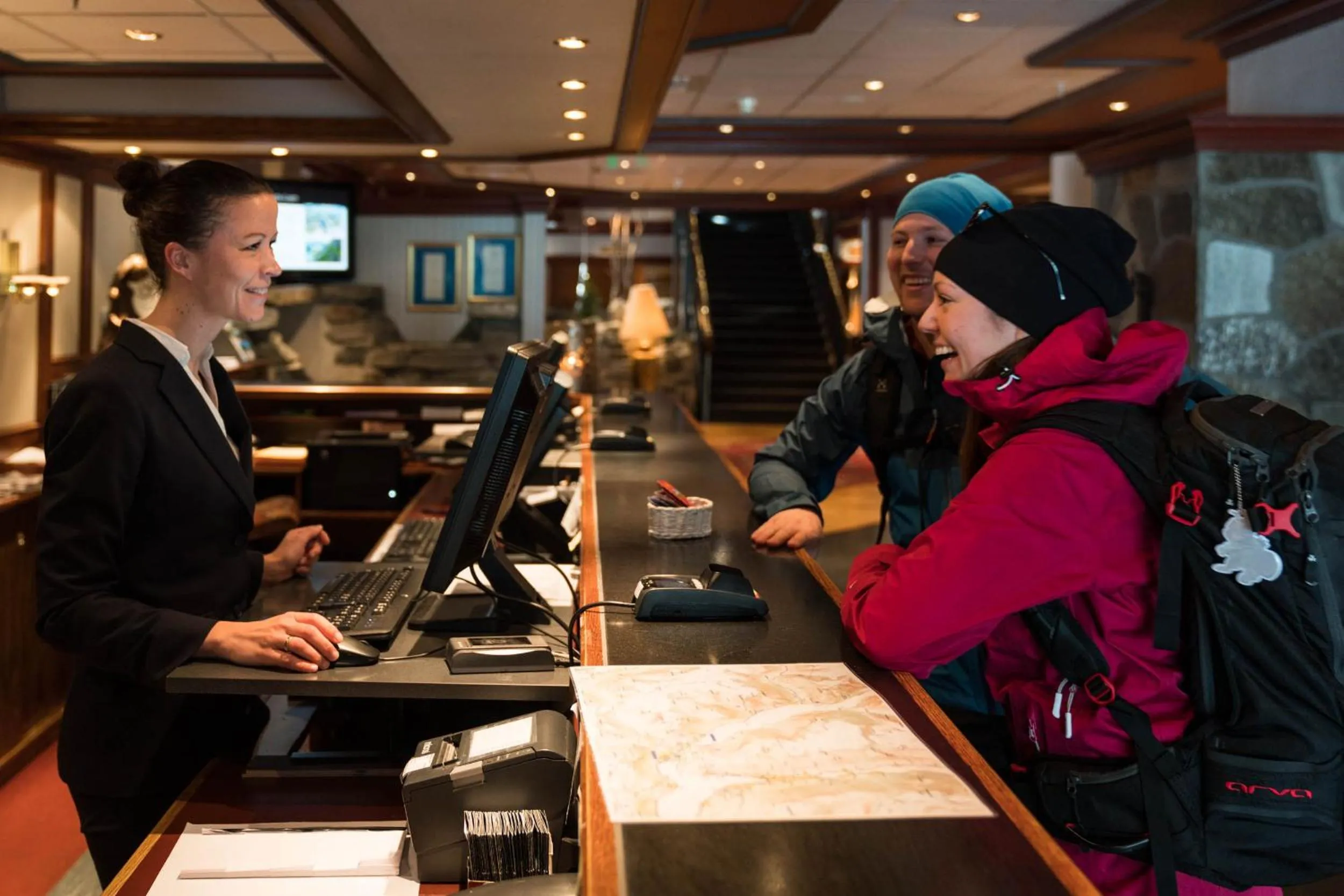 Staff in Hotel Alexandra Loen