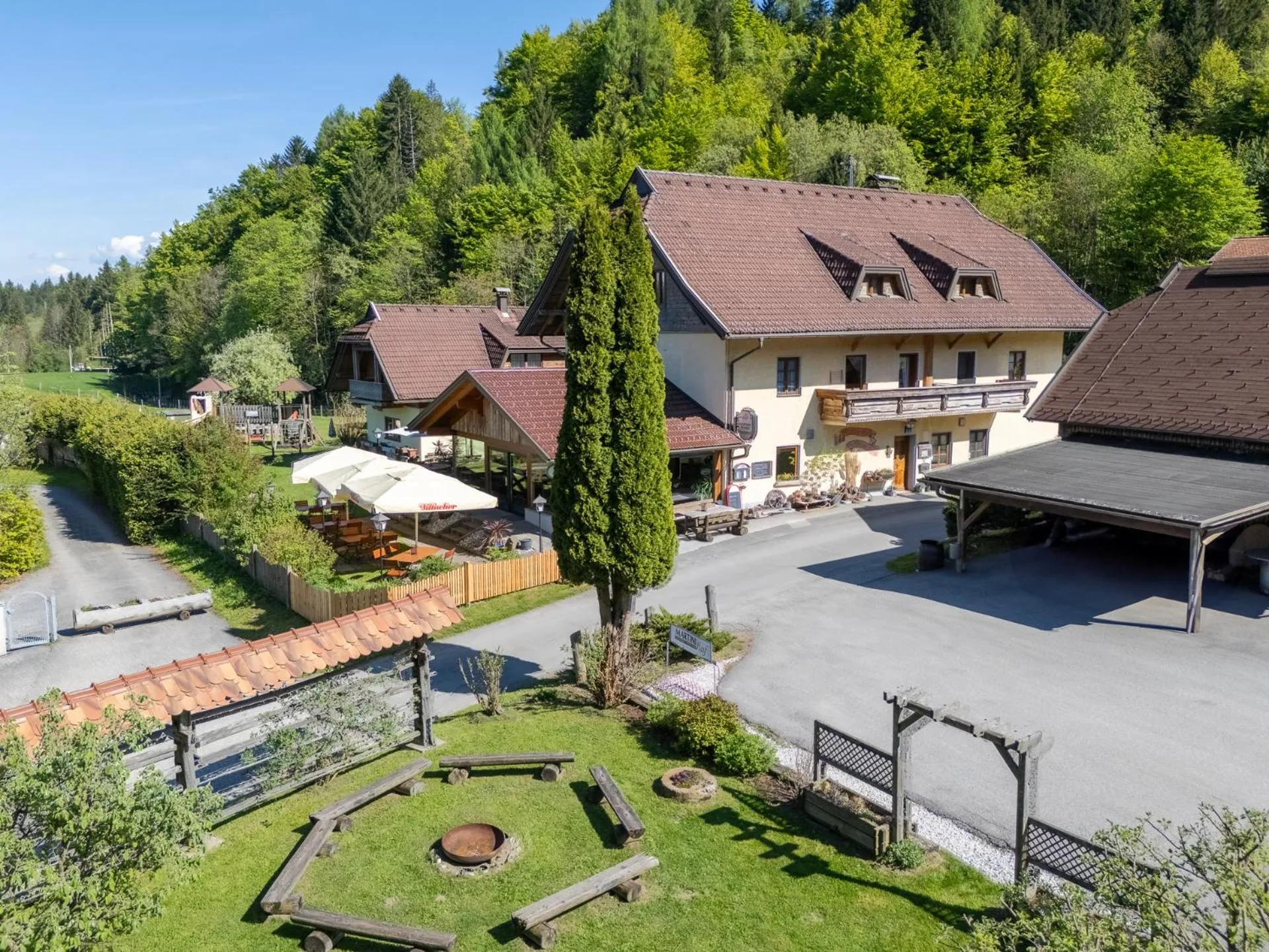 Spring in Gasthof Martinihof