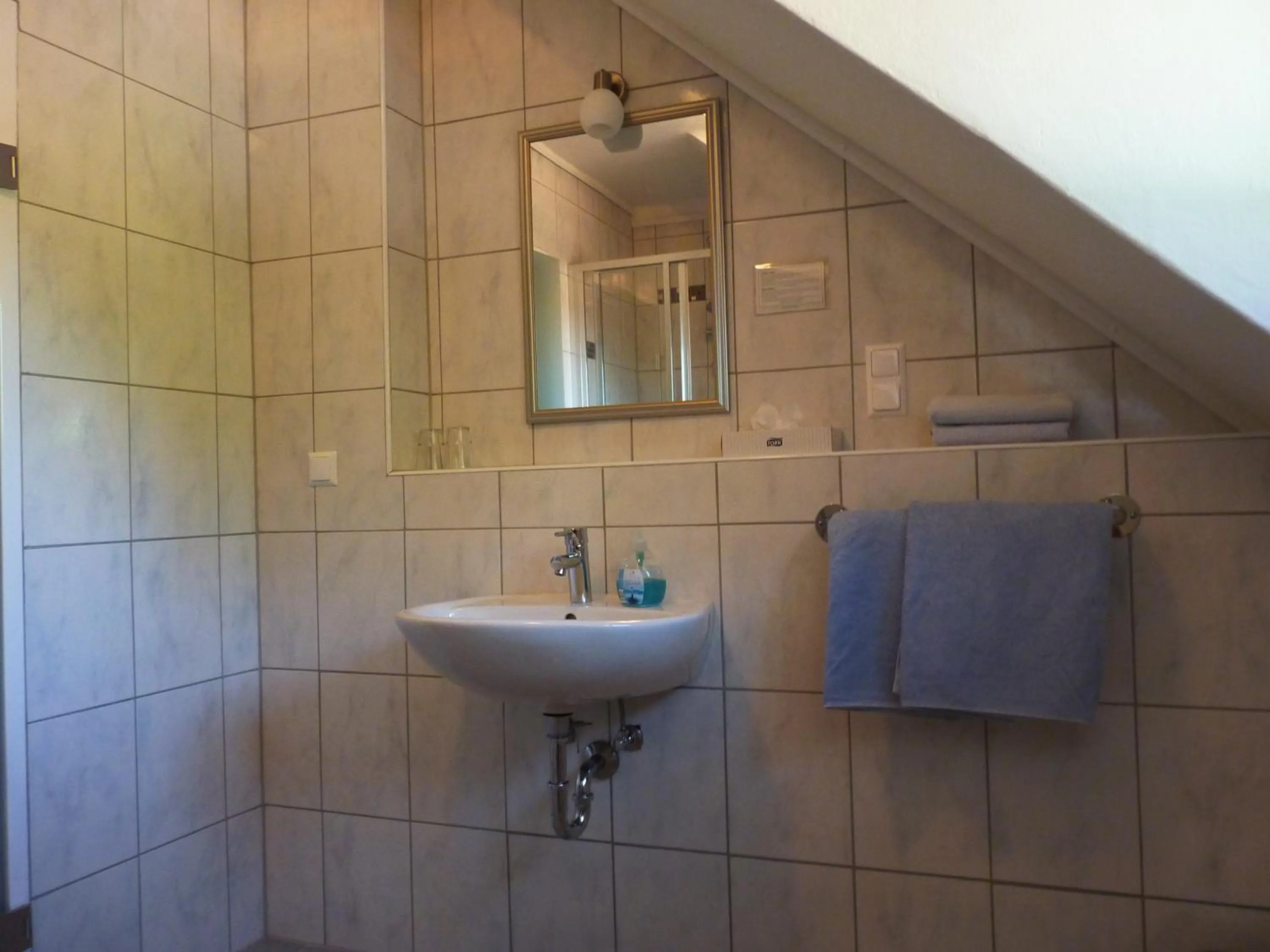 Bathroom in Gasthof Martinihof