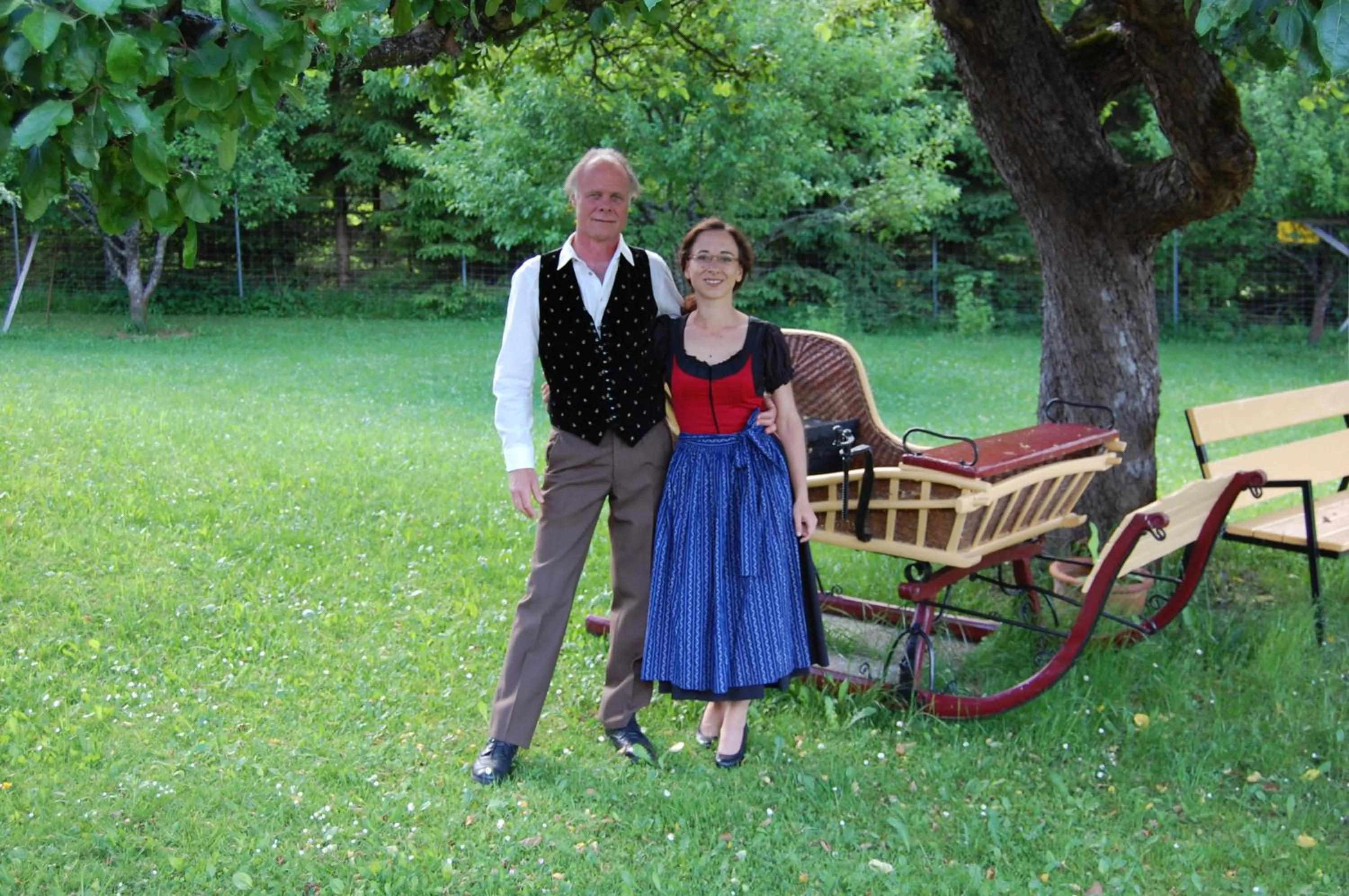 Garden in Gasthof Martinihof