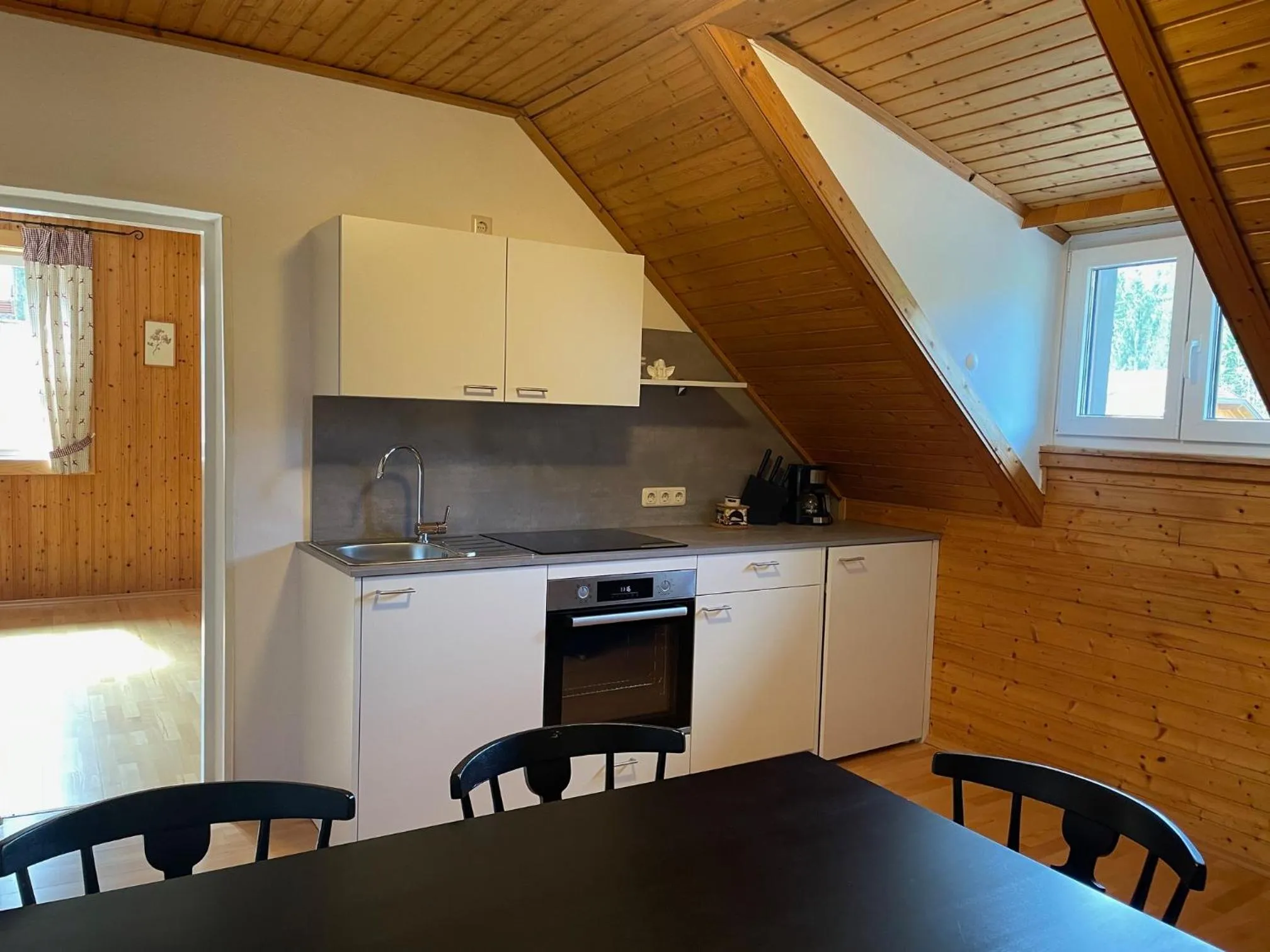 Kitchen or kitchenette in Gasthof Martinihof