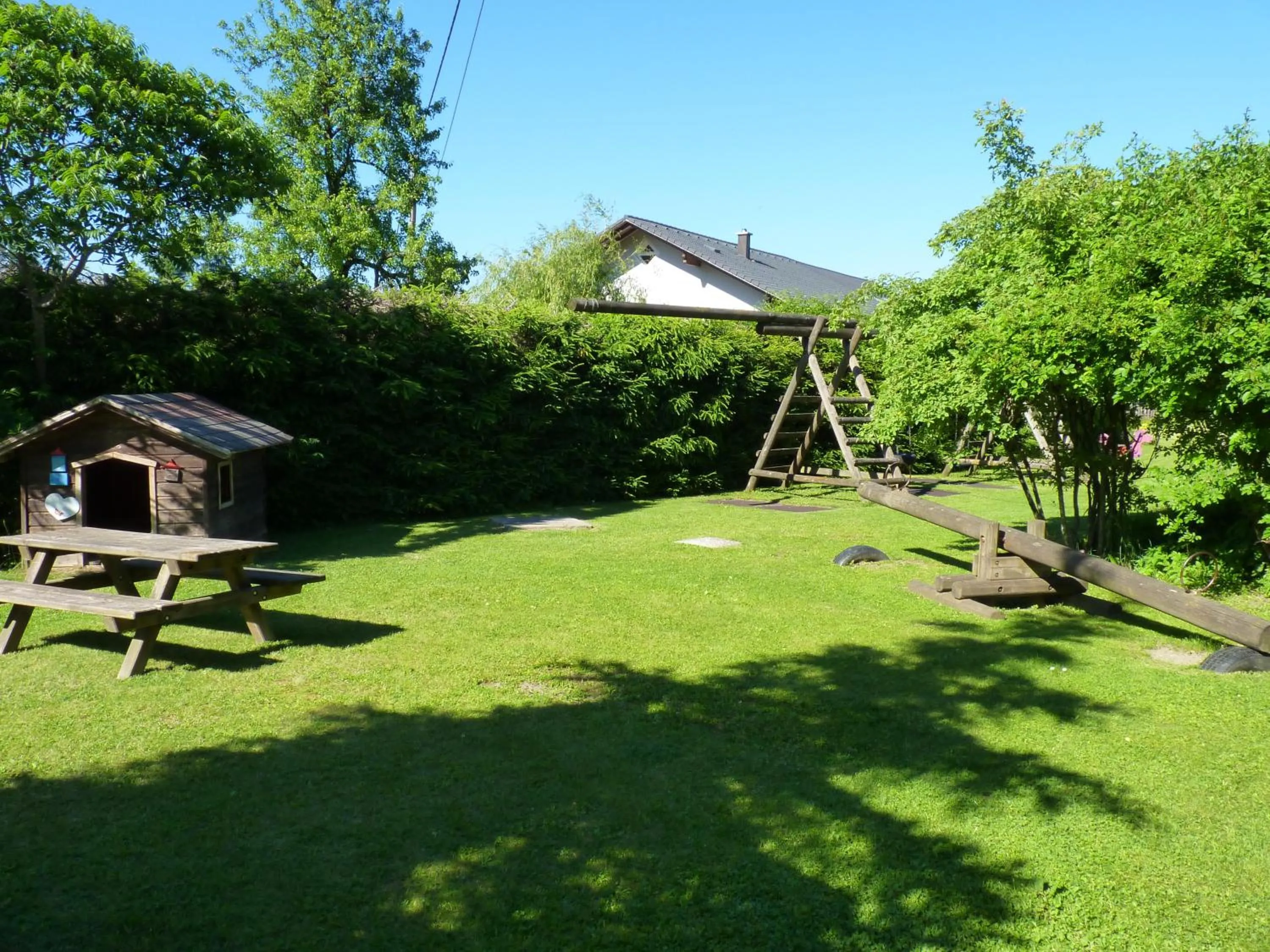 Children play ground in Gasthof Martinihof