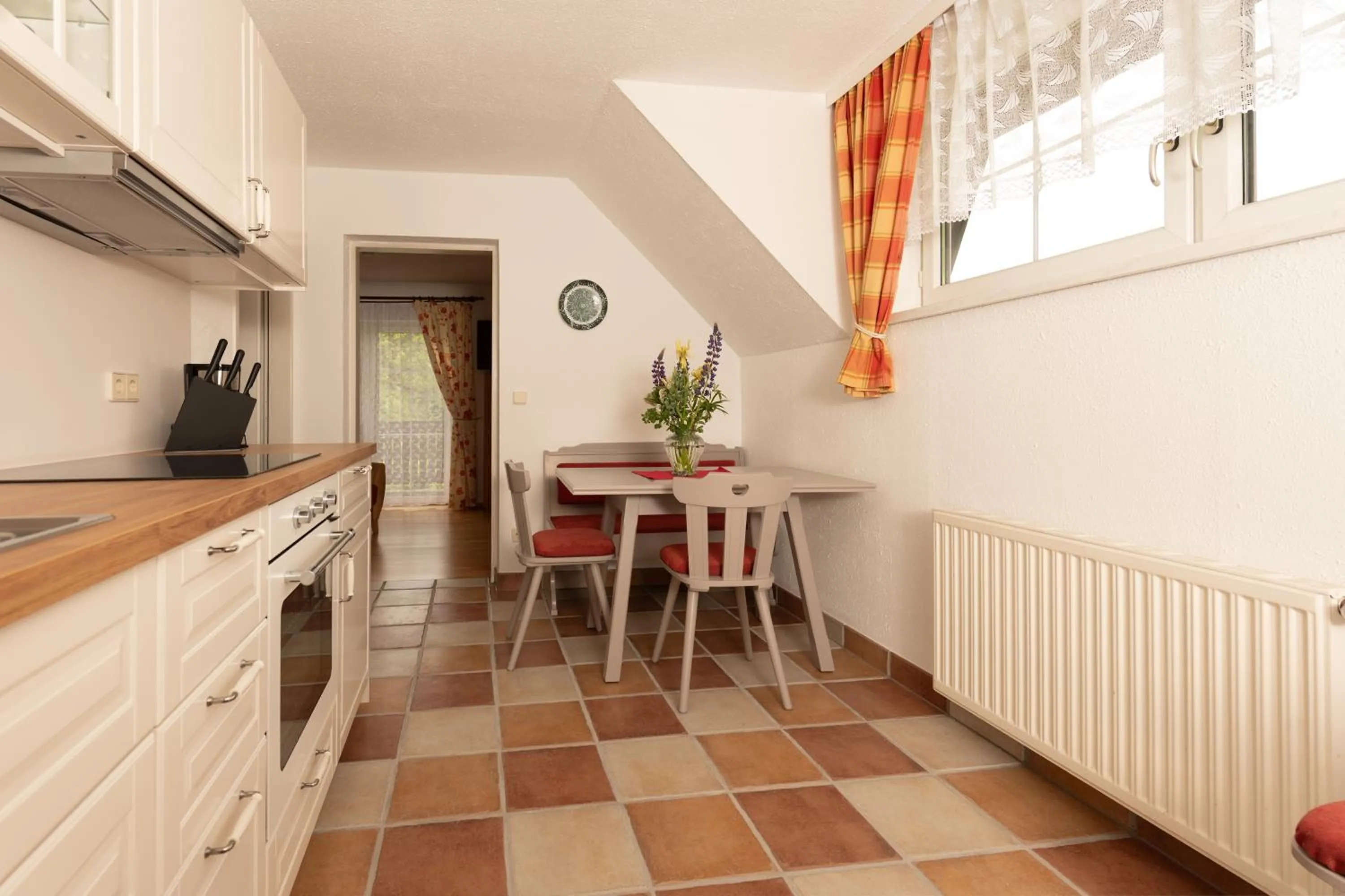 Kitchen or kitchenette in Gasthof Martinihof