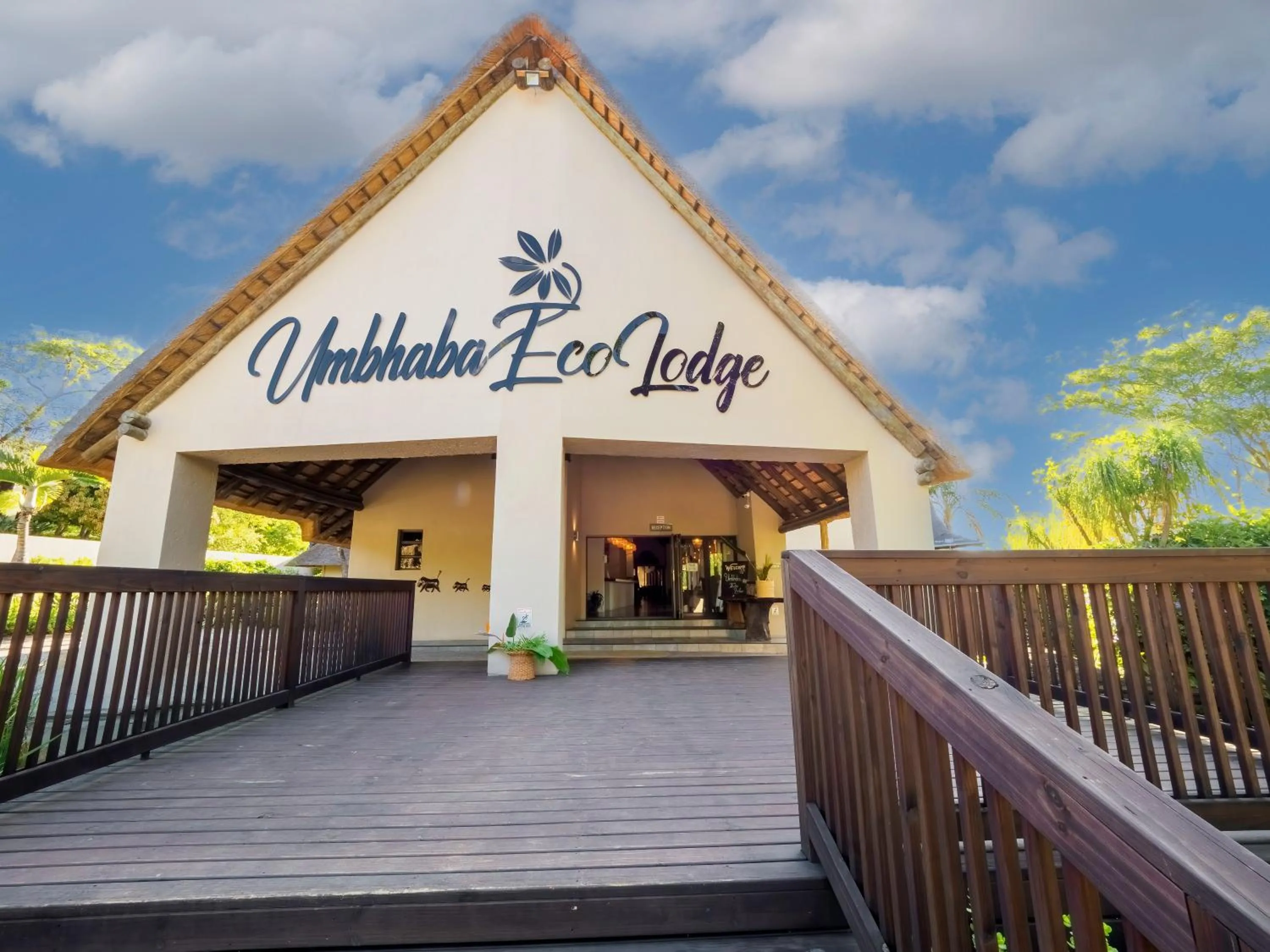 Property building in Umbhaba Eco Lodge