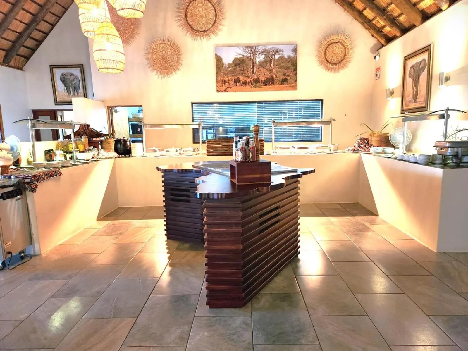 Dining area in Umbhaba Eco Lodge
