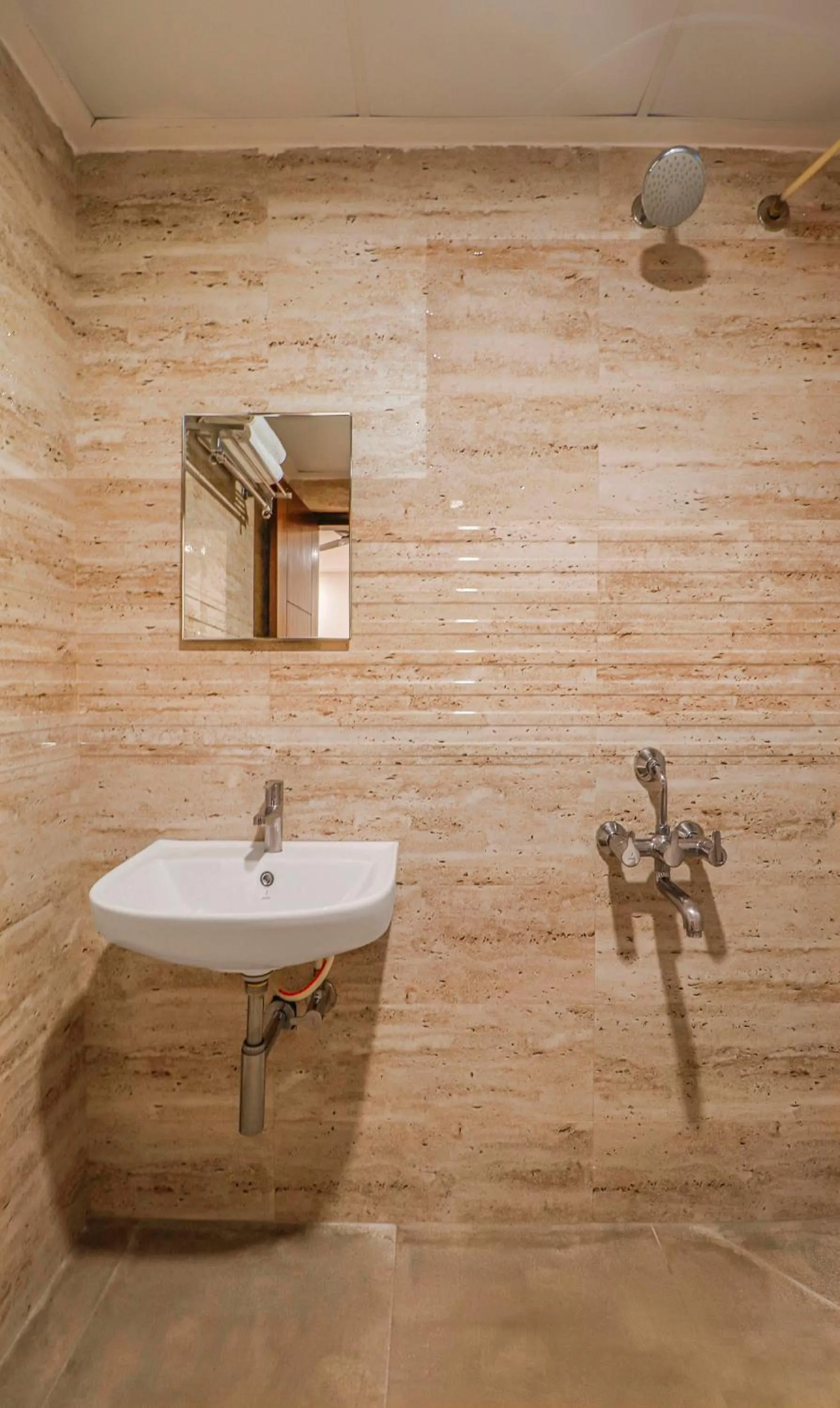 Shower in Treebo YC Grand Boutique, Electronic City