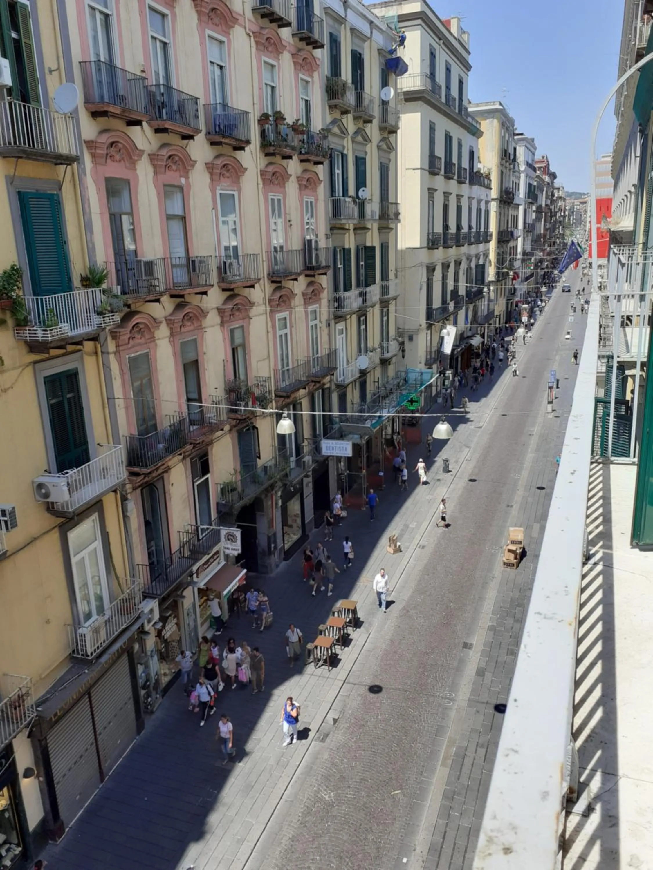 Balcony/Terrace in Hotel Santa Brigida