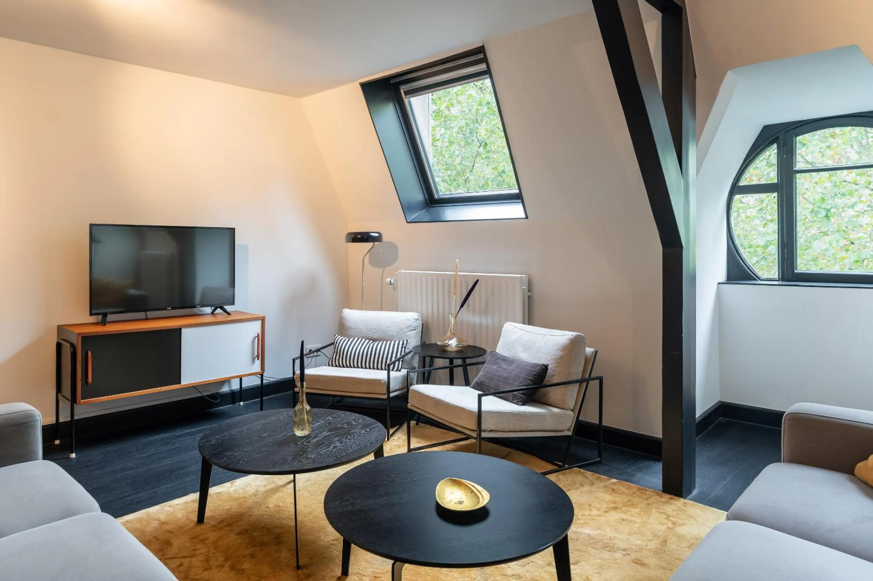 Living room in The Hunfeld