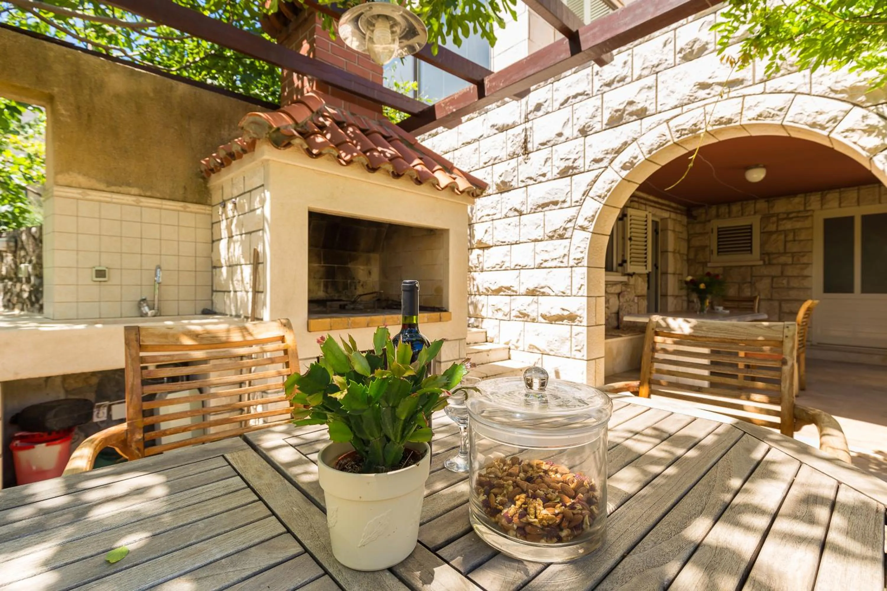 Dining area in Guest House Steel