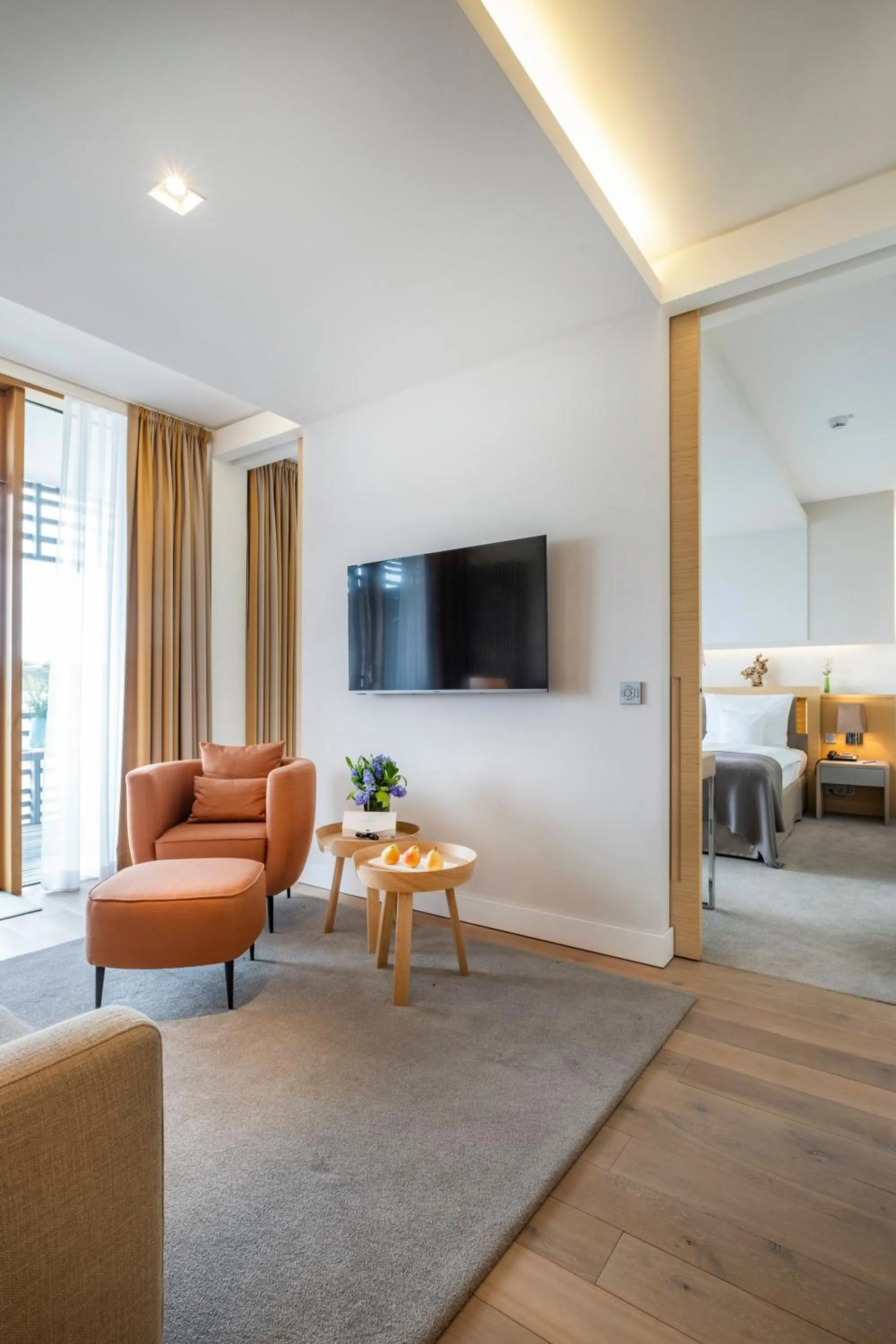 Bed in BUDERSAND Hotel - Golf & Spa - Sylt